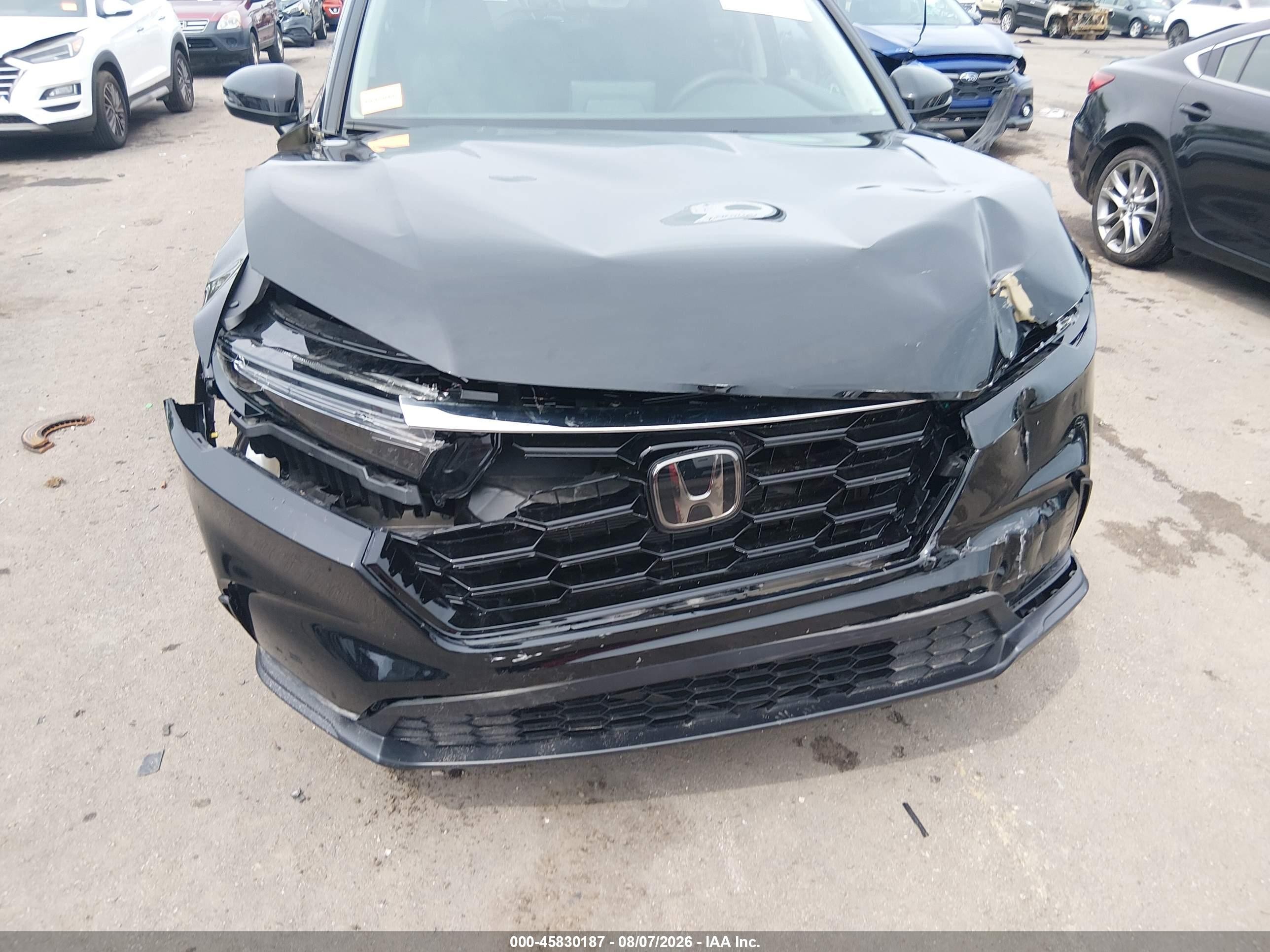 2026 Honda Cr-v Ex Awd Black vin: 2HKRS4H46TH403679