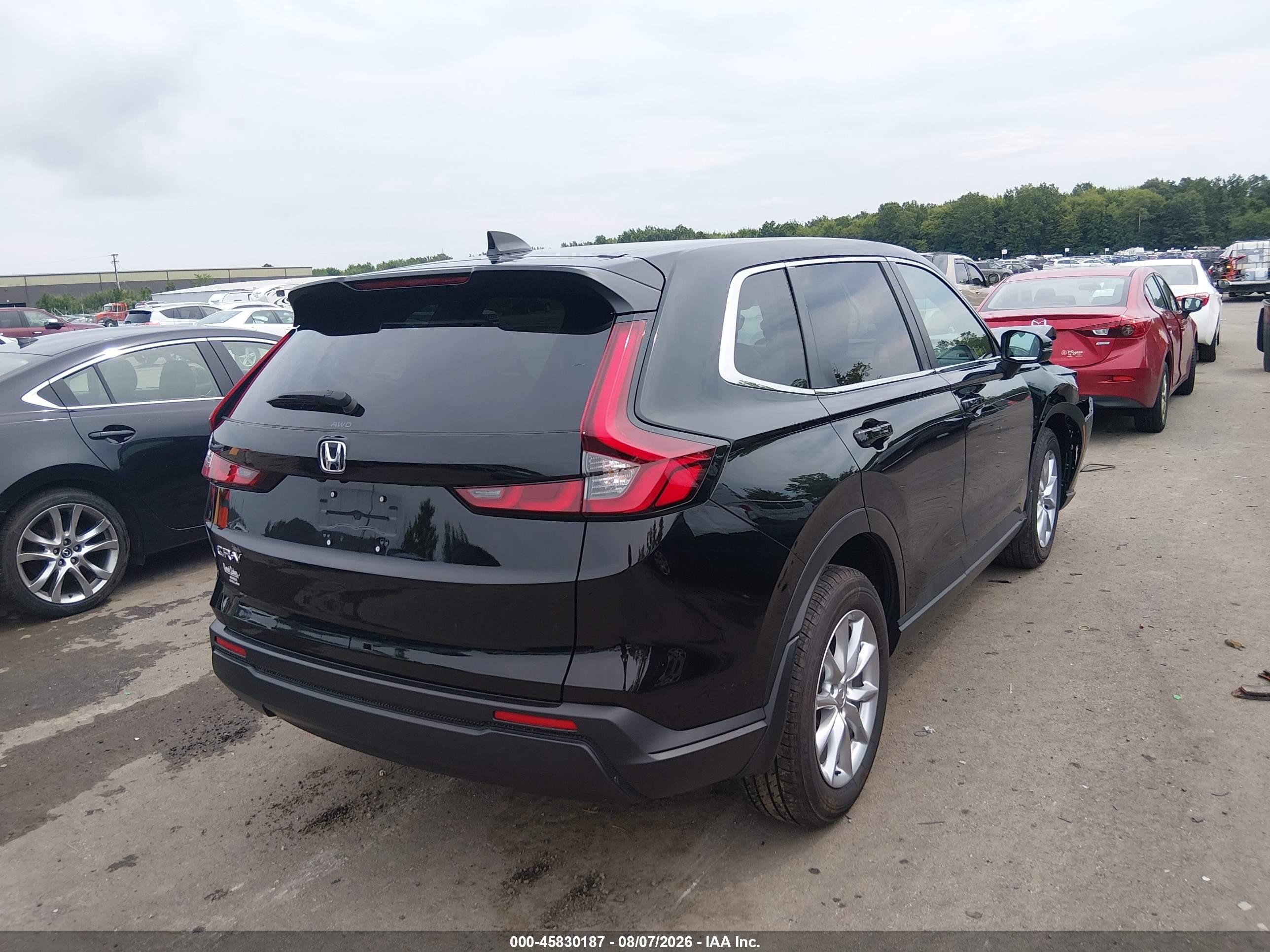 2026 Honda Cr-v Ex Awd Black vin: 2HKRS4H46TH403679