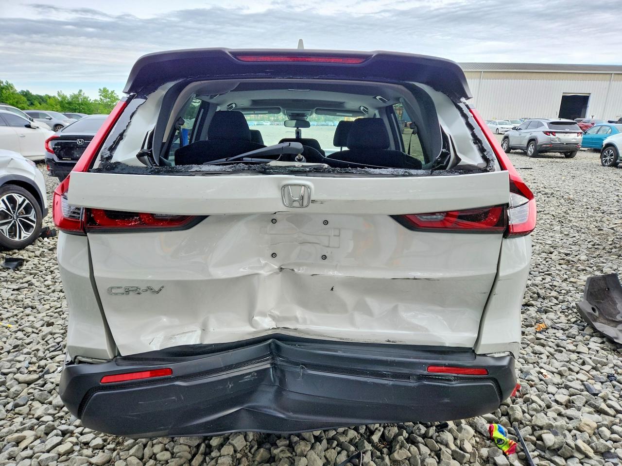 2026 Honda Cr-v Ex White vin: 2HKRS4H47TH491724