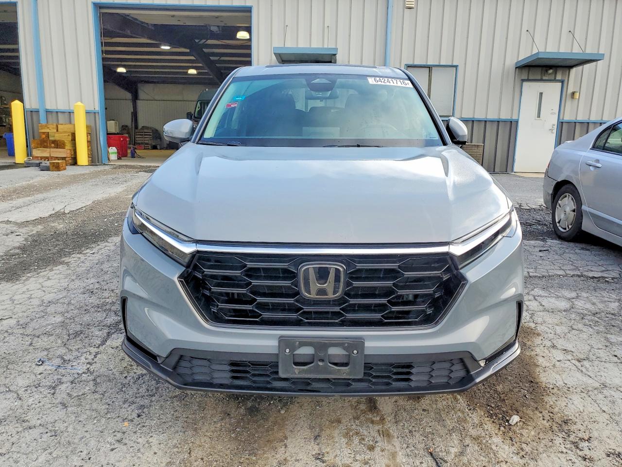 2025 Honda Cr-v Ex Silver vin: 2HKRS4H48SH452123