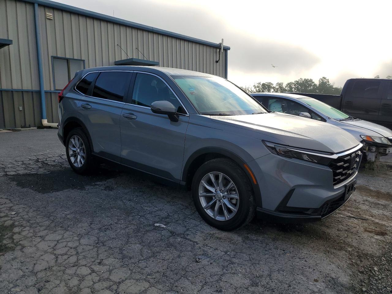 2025 Honda Cr-v Ex Silver vin: 2HKRS4H48SH452123
