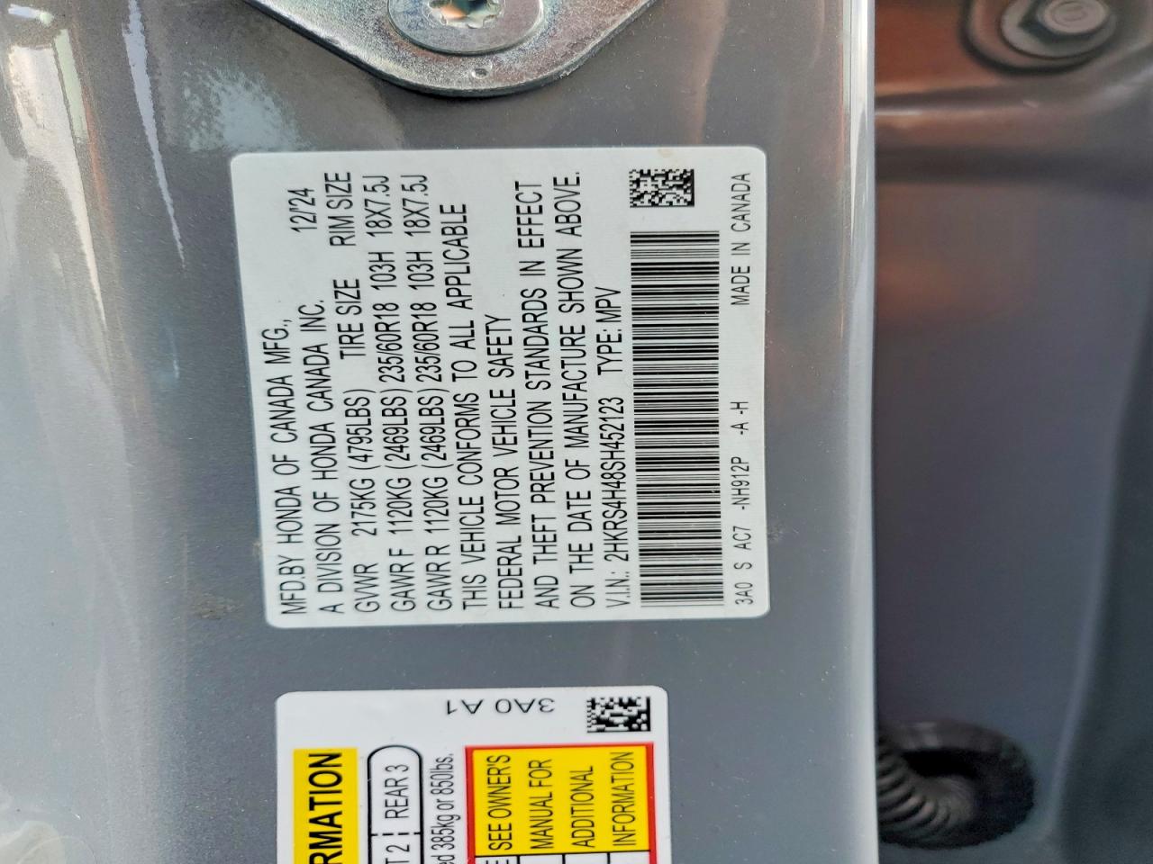 2025 Honda Cr-v Ex Silver vin: 2HKRS4H48SH452123