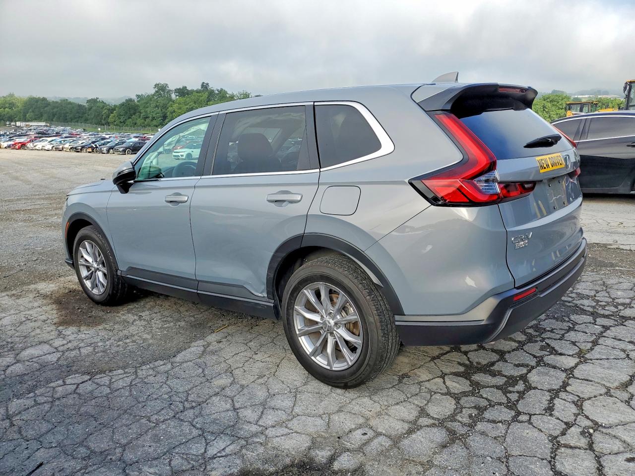 2025 Honda Cr-v Ex Silver vin: 2HKRS4H48SH452123