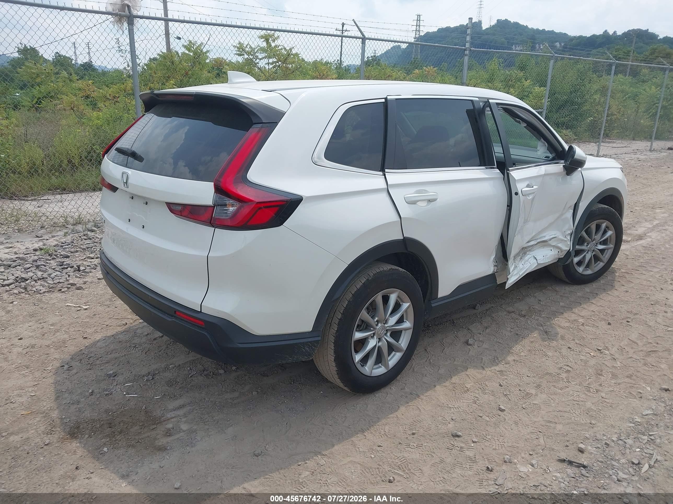 2026 Honda Cr-v Ex Awd White vin: 2HKRS4H48TH449403
