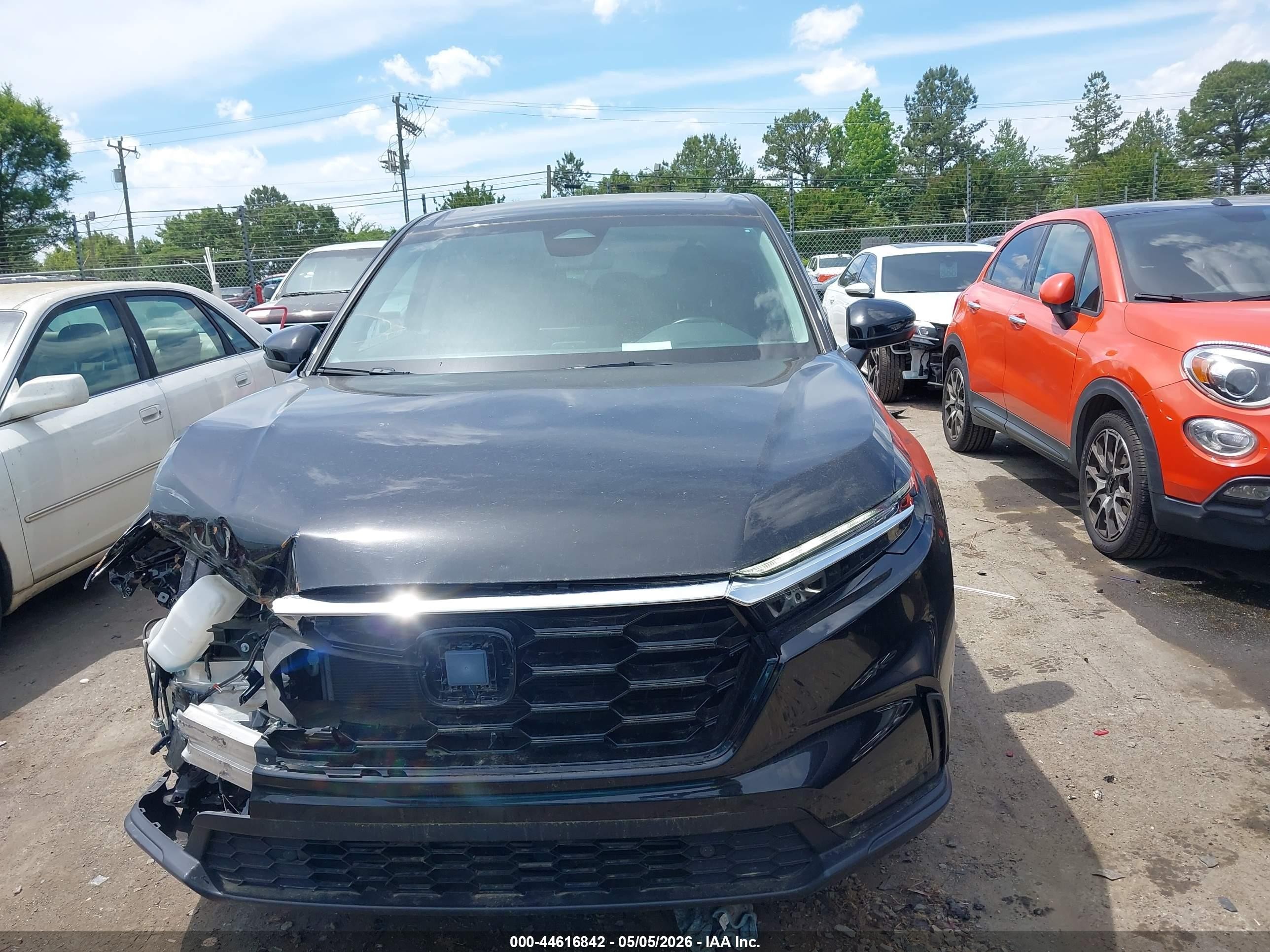 2025 Honda Cr-v Ex-l Awd Black vin: 2HKRS4H70SH404819