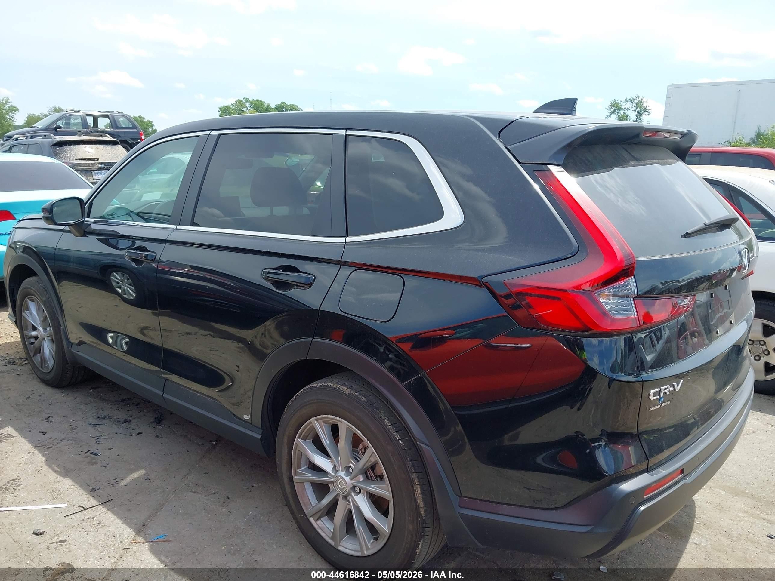 2025 Honda Cr-v Ex-l Awd Black vin: 2HKRS4H70SH404819