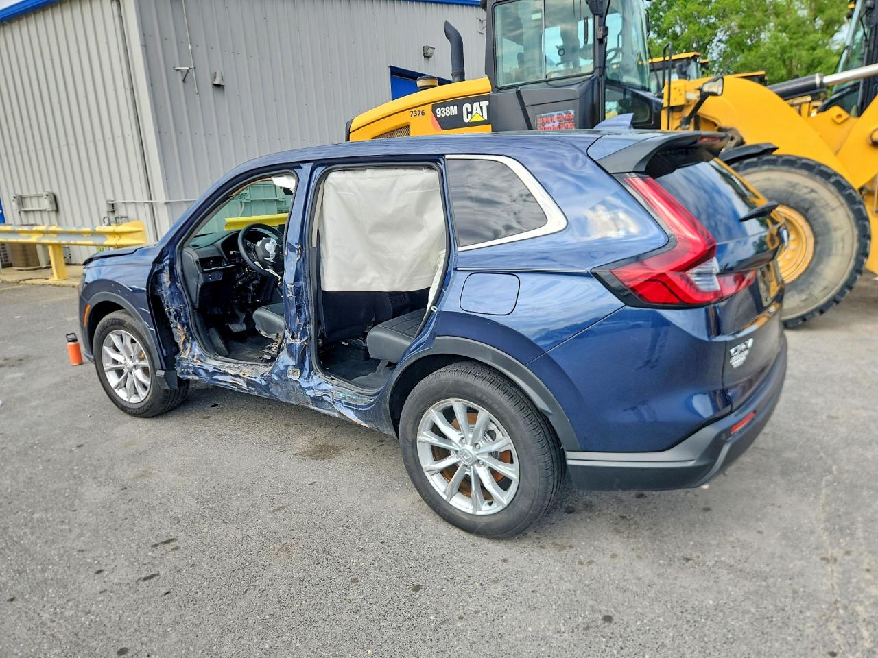 2025 Honda Cr-v Exl Blue vin: 2HKRS4H70SH495347