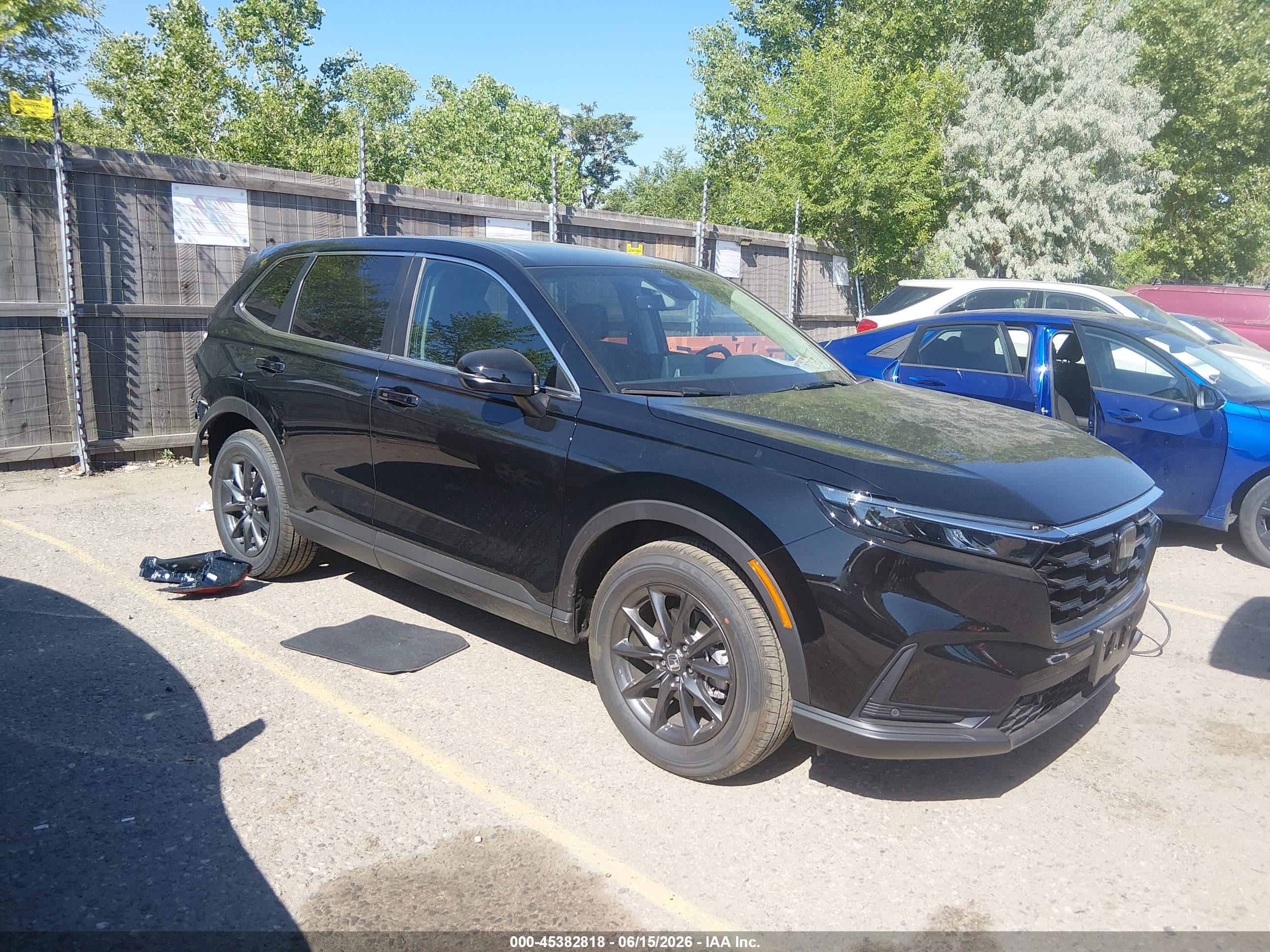 2026 Honda Cr-v Ex-l Awd Black vin: 2HKRS4H71TH494340