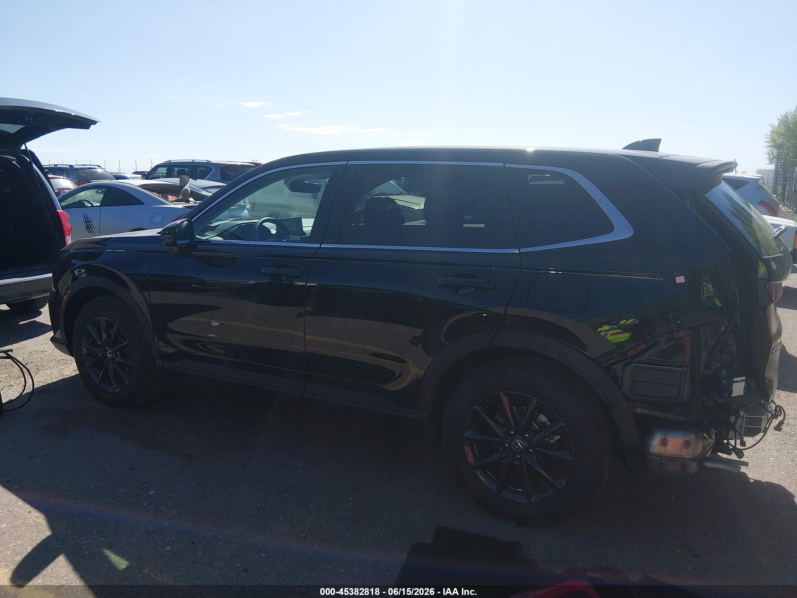 2026 Honda Cr-v Ex-l Awd Black vin: 2HKRS4H71TH494340