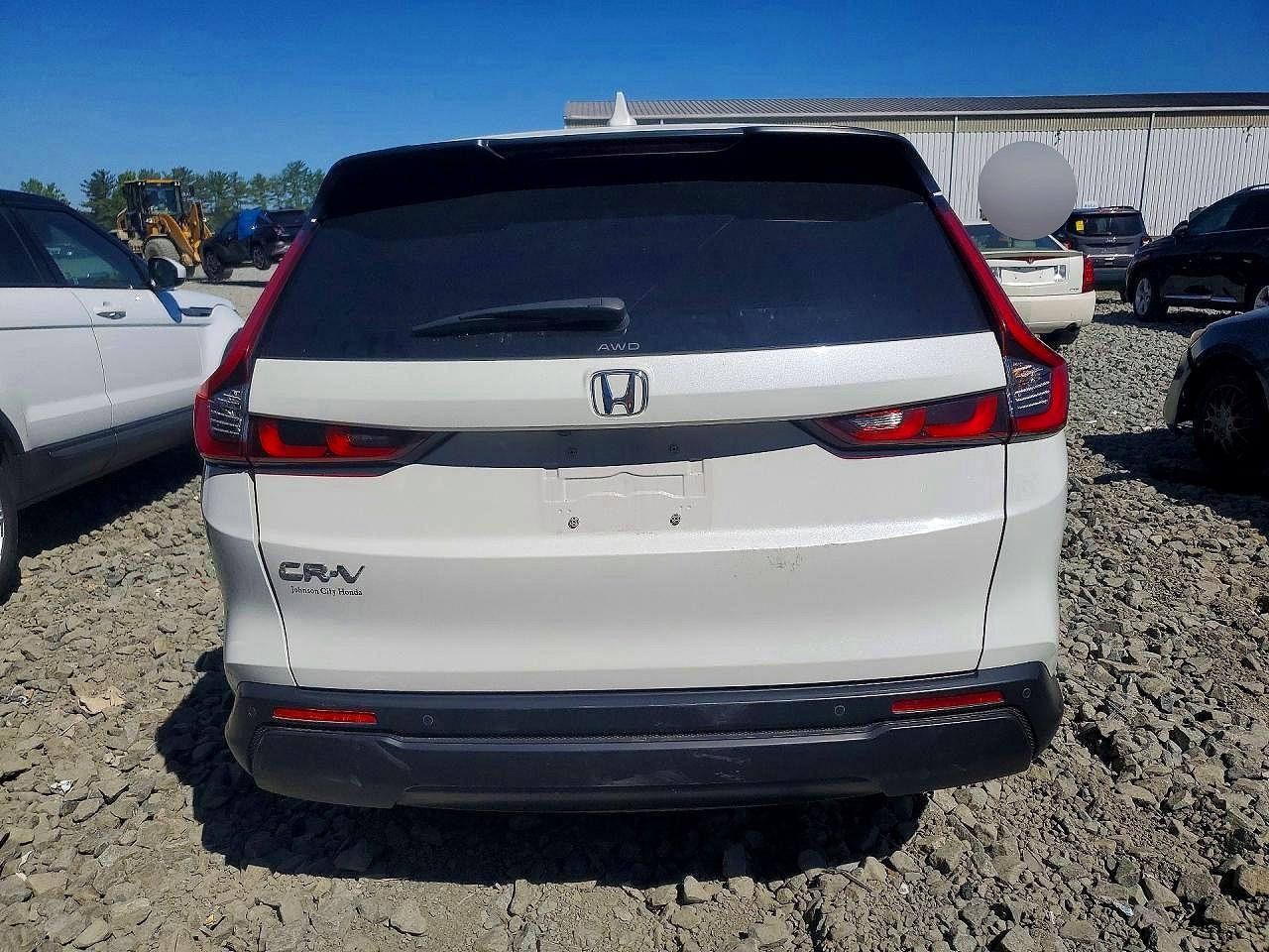 2024 Honda Cr-v Exl White vin: 2HKRS4H73RH429398