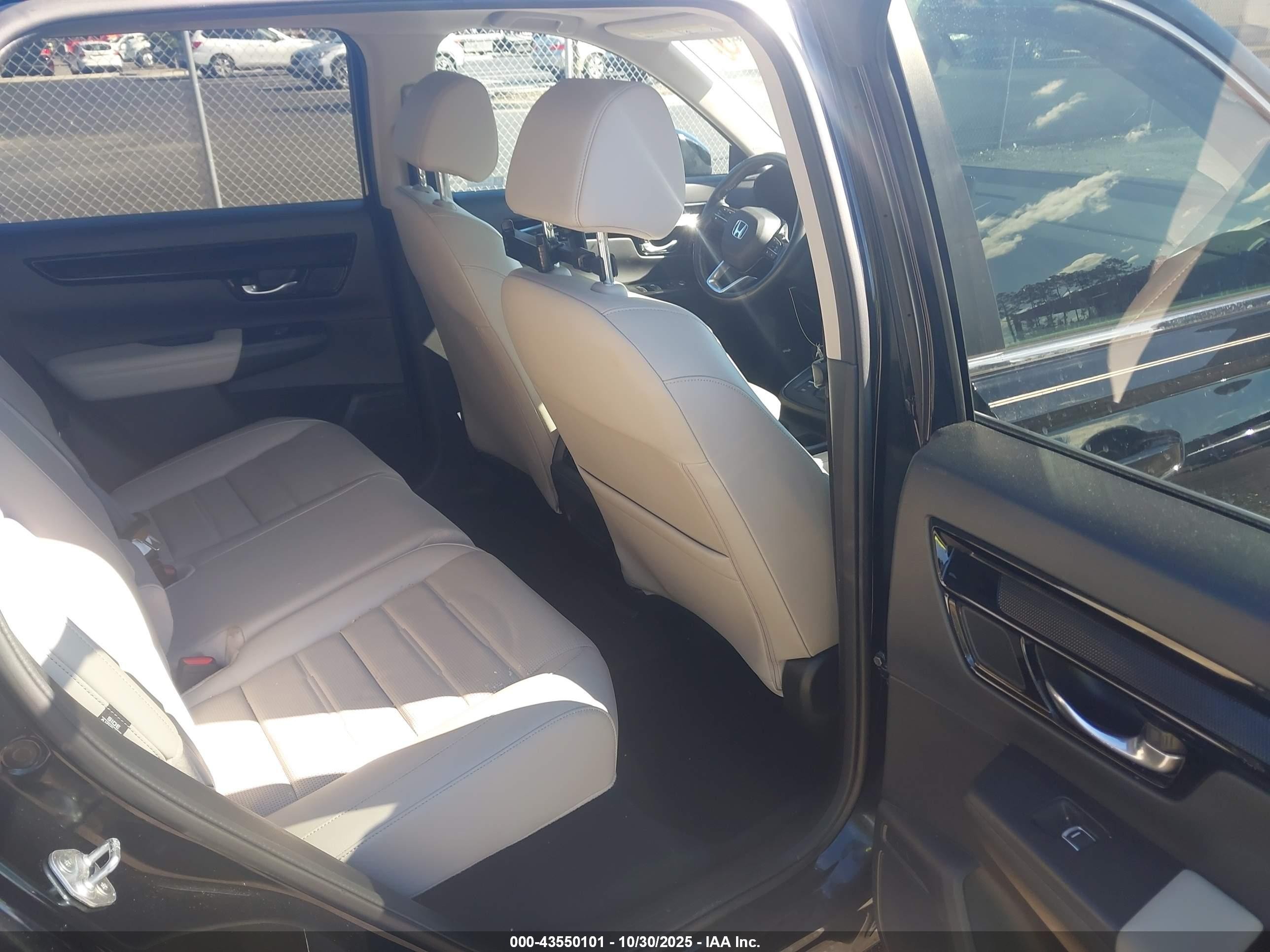 2023 Honda Cr-v Ex-l Awd Черный vin: 2HKRS4H74PH404636