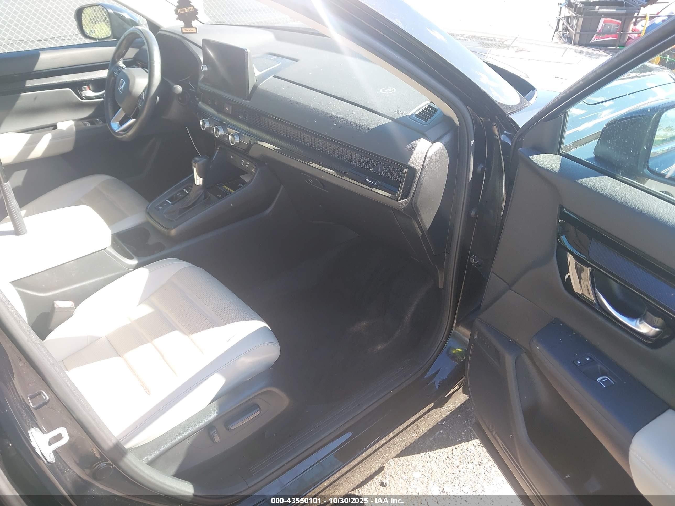2023 Honda Cr-v Ex-l Awd Черный vin: 2HKRS4H74PH404636
