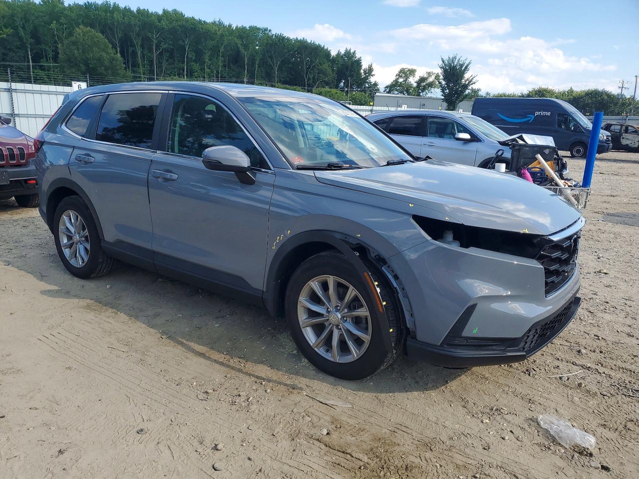 2023 Honda Cr-v Exl Silver vin: 2HKRS4H75PH410798