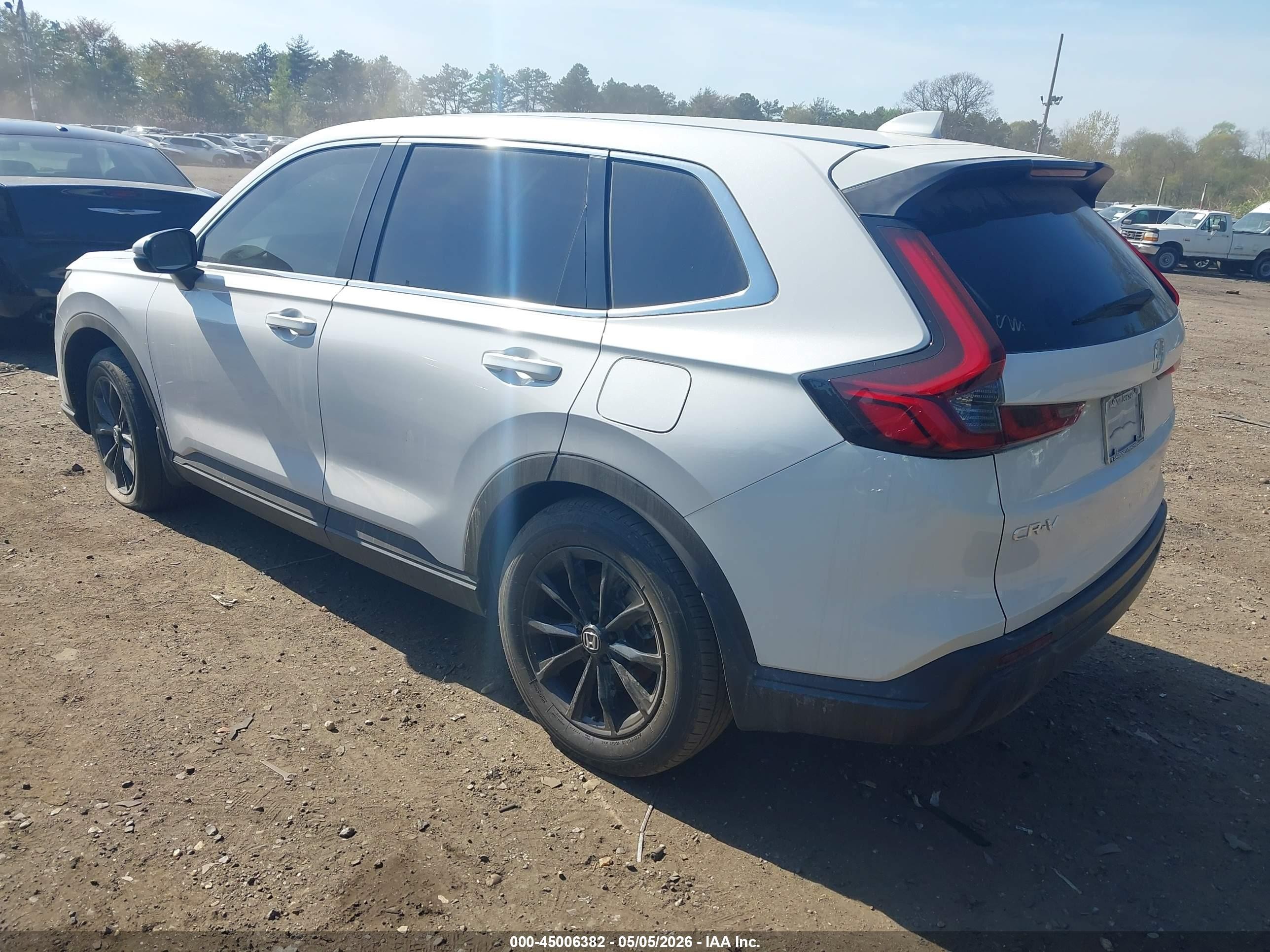 2025 Honda Cr-v Ex-l Awd Белый vin: 2HKRS4H75SH445995