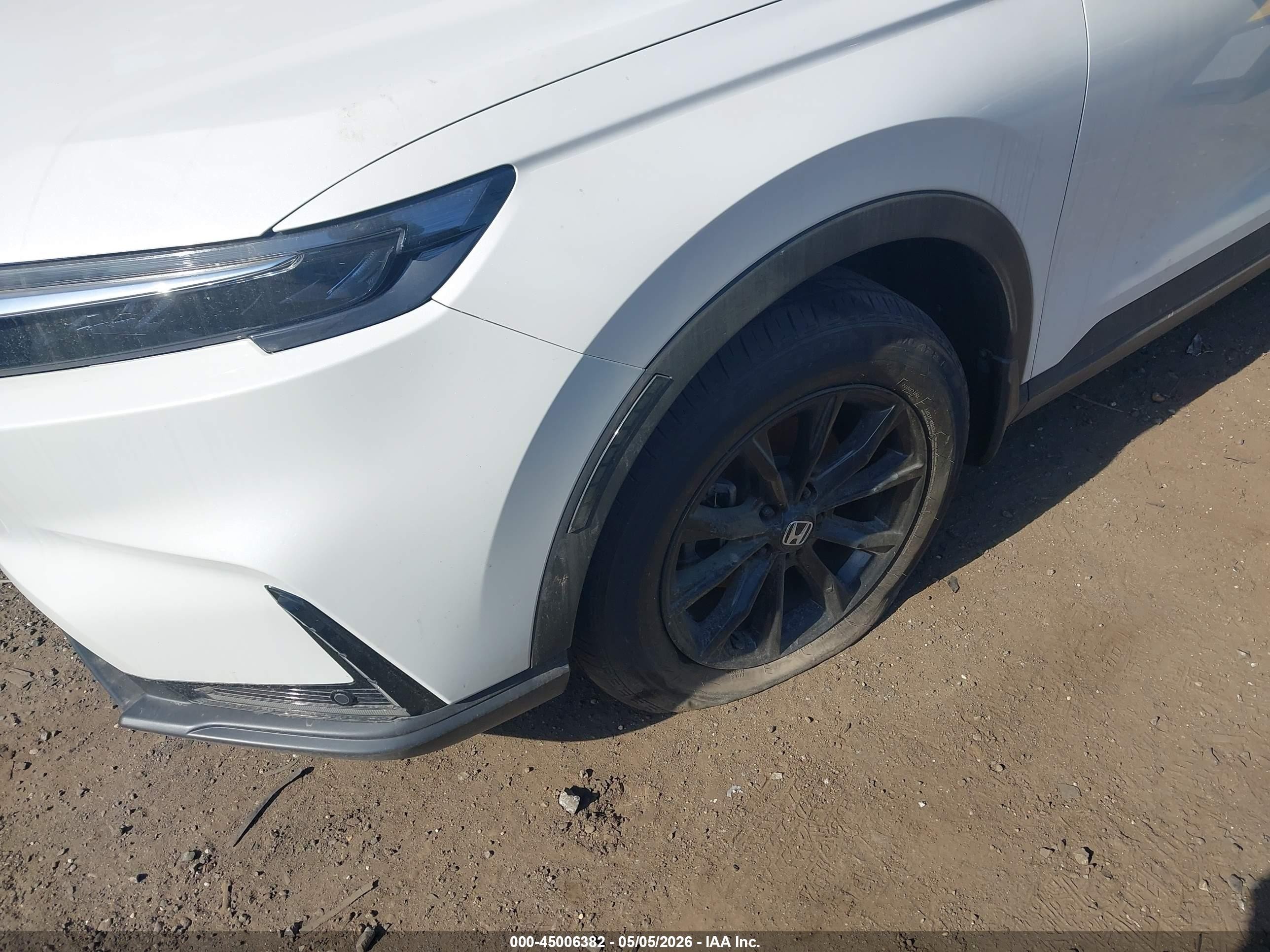 2025 Honda Cr-v Ex-l Awd Белый vin: 2HKRS4H75SH445995