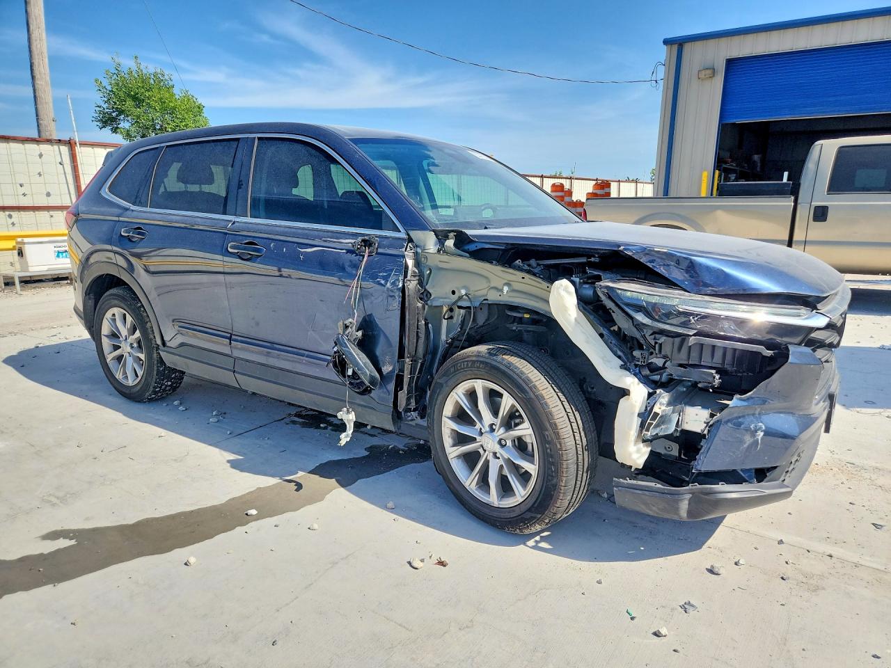 2025 Honda Cr-v Exl Blue vin: 2HKRS4H77SH412240