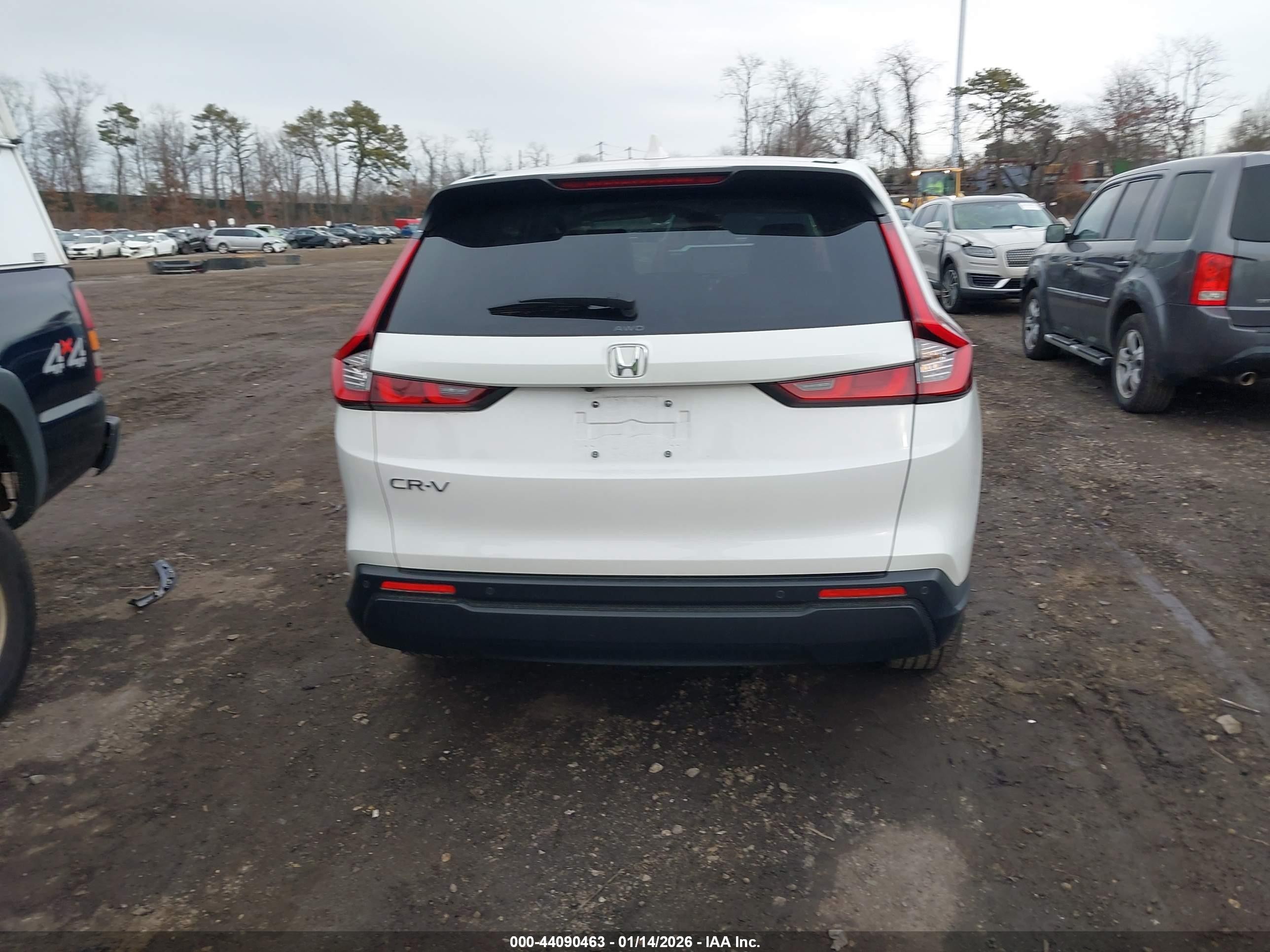 2025 Honda Cr-v Ex-l Awd Белый vin: 2HKRS4H77SH450910