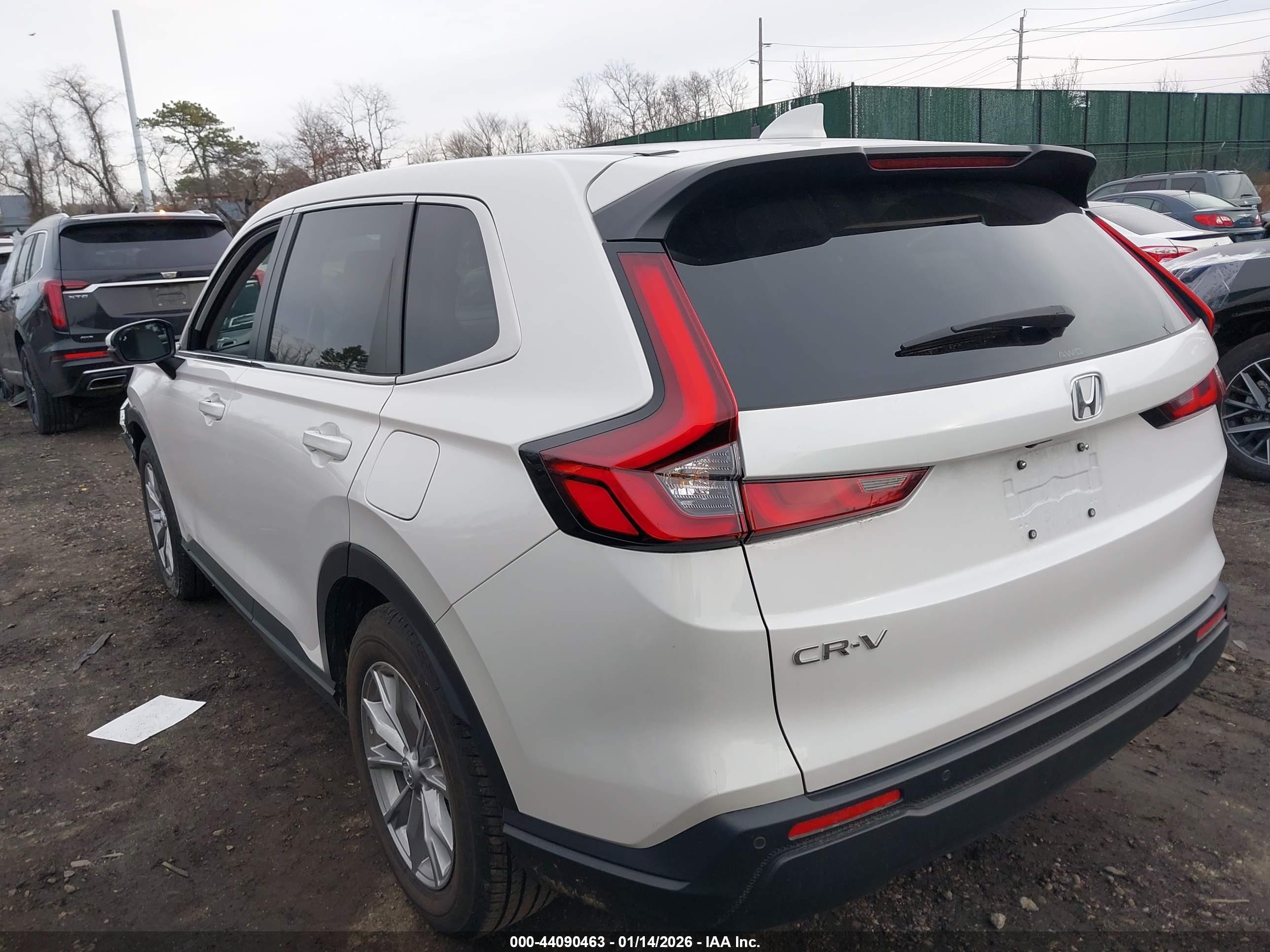 2025 Honda Cr-v Ex-l Awd Белый vin: 2HKRS4H77SH450910