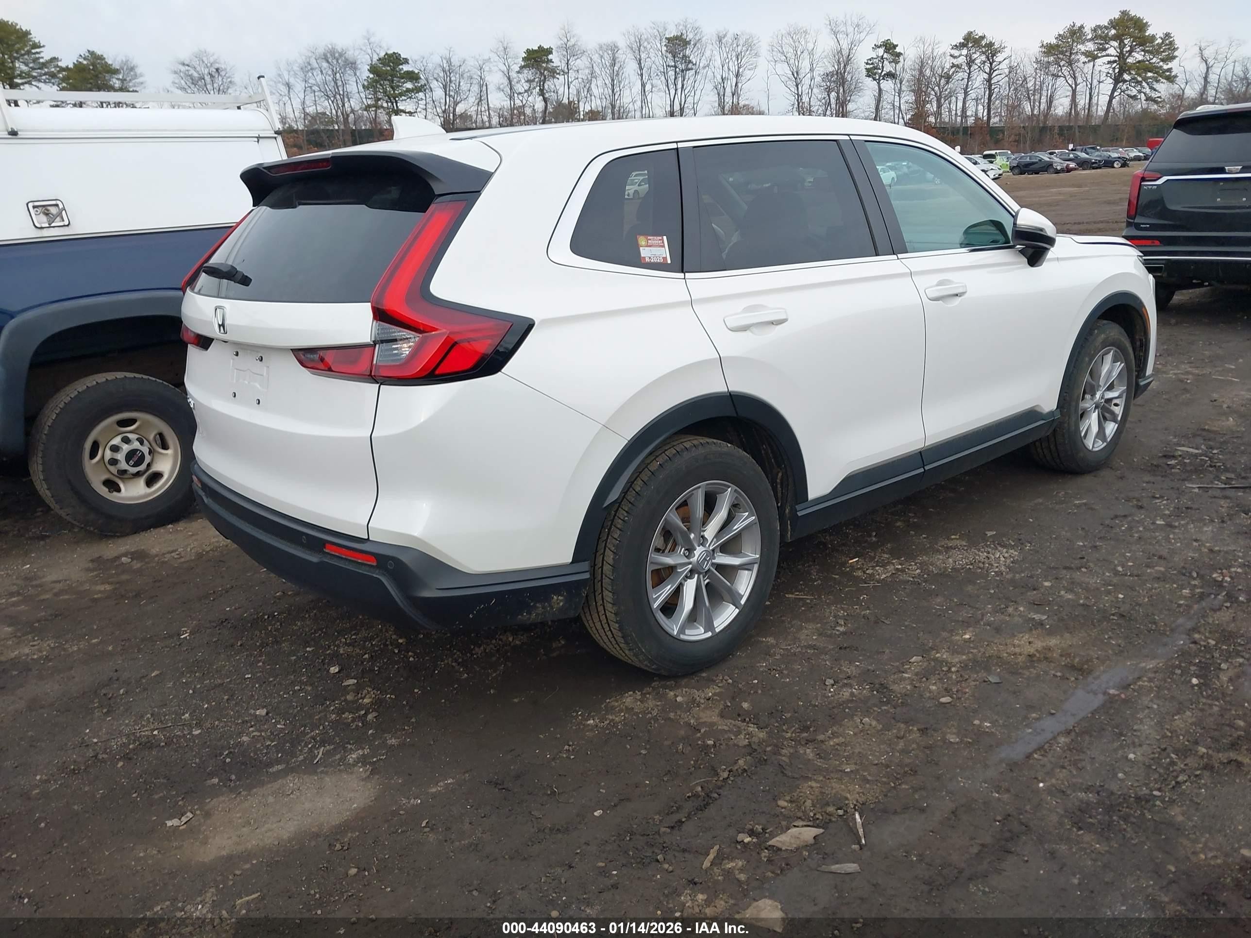 2025 Honda Cr-v Ex-l Awd Белый vin: 2HKRS4H77SH450910