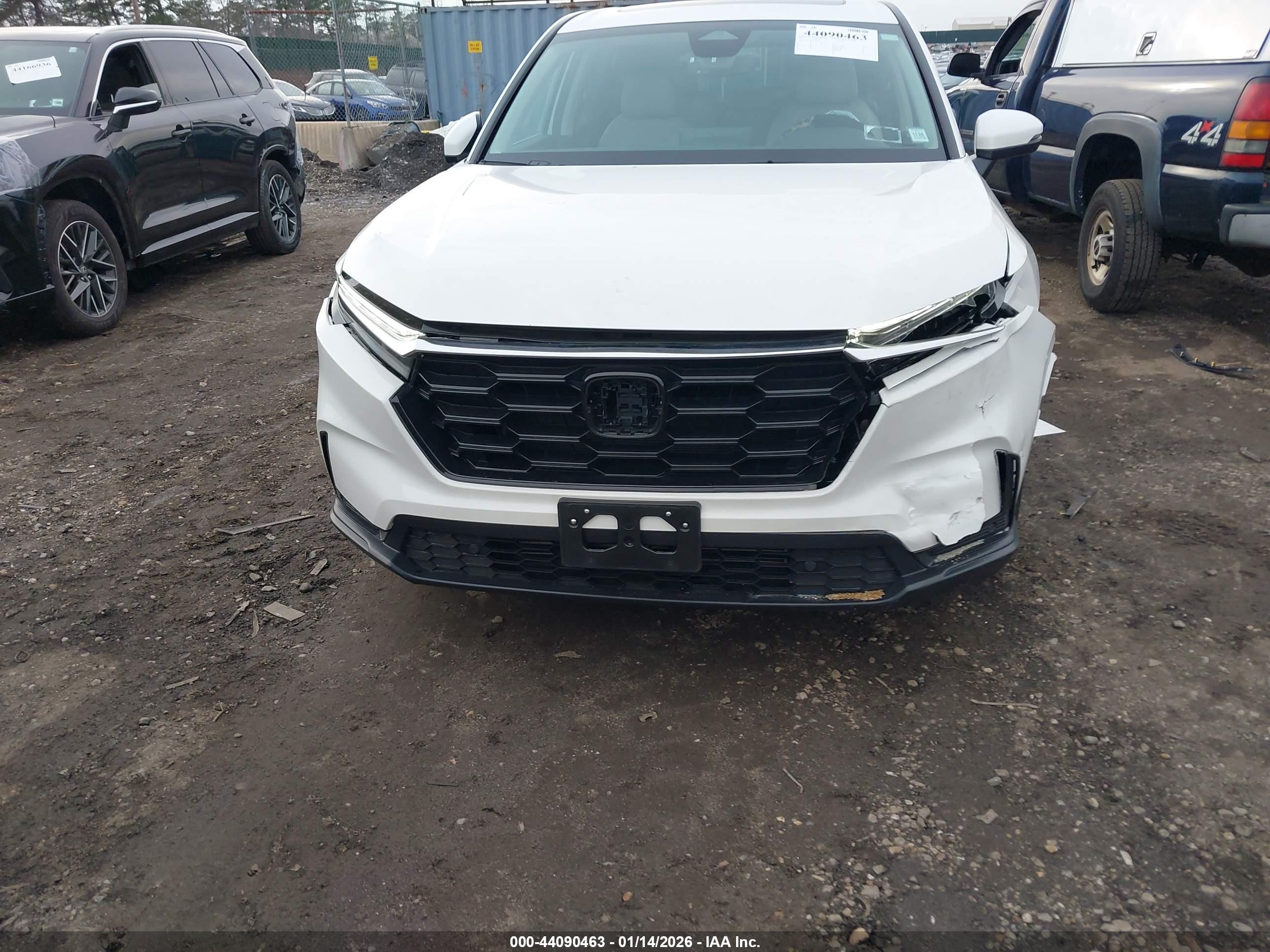 2025 Honda Cr-v Ex-l Awd Белый vin: 2HKRS4H77SH450910