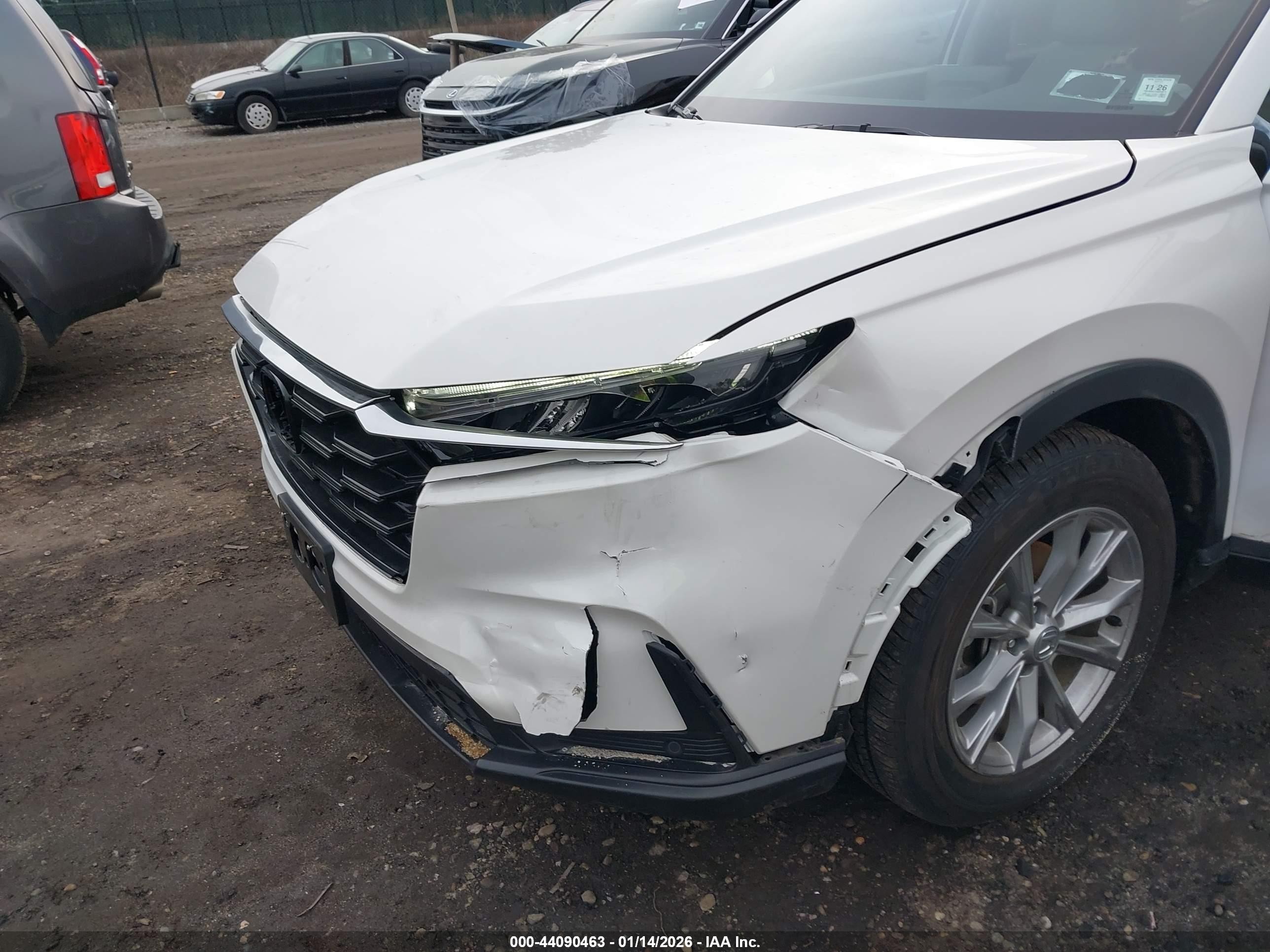 2025 Honda Cr-v Ex-l Awd Белый vin: 2HKRS4H77SH450910