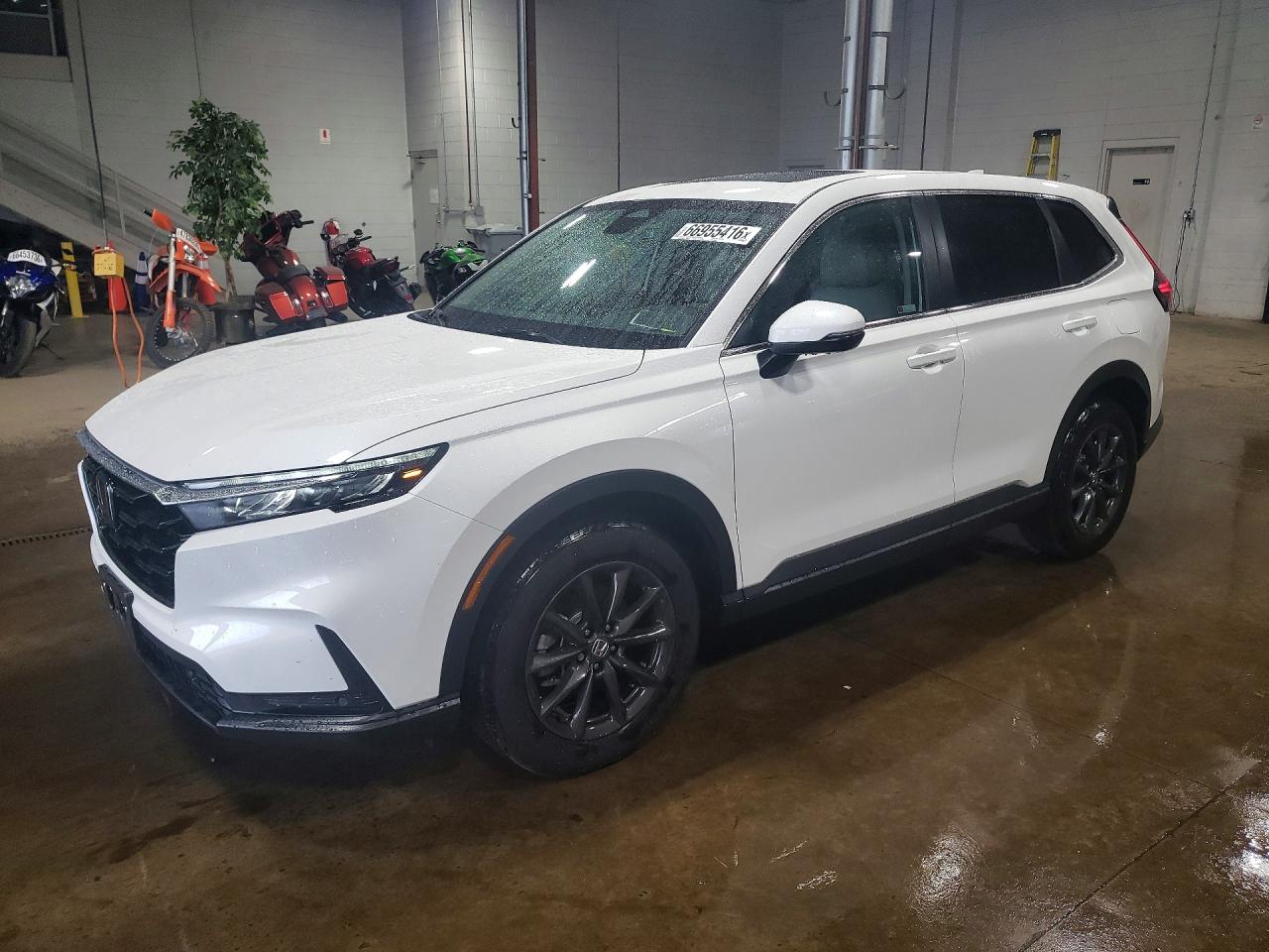 2026 Honda Cr-v Exl White vin: 2HKRS4H77TH457597