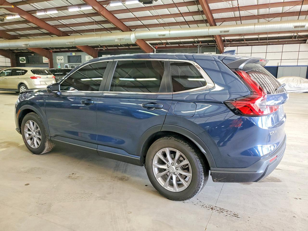 2024 Honda Cr-v Exl Синий vin: 2HKRS4H79RH430426