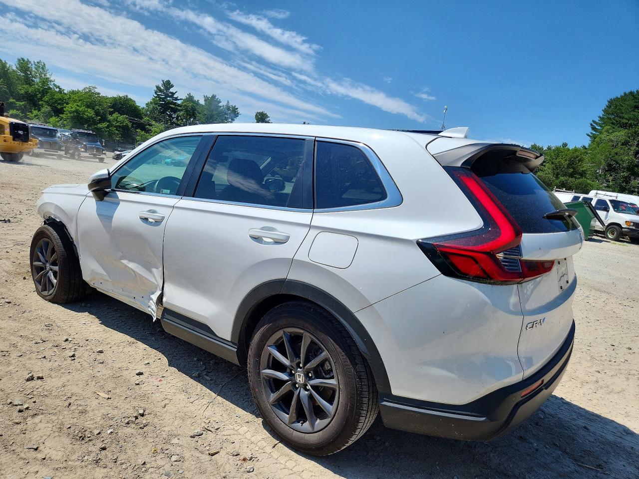 2026 Honda Cr-v Exl White vin: 2HKRS4H79TH453616