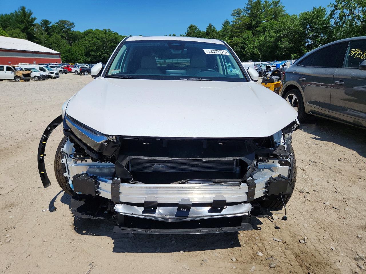 2026 Honda Cr-v Exl White vin: 2HKRS4H79TH453616