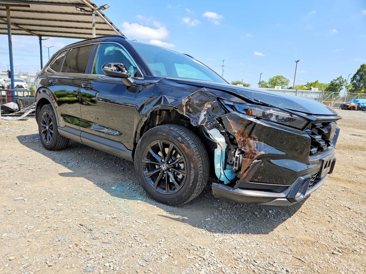 2024 Honda Cr-v Sport Black vin: 2HKRS6H56RH805828