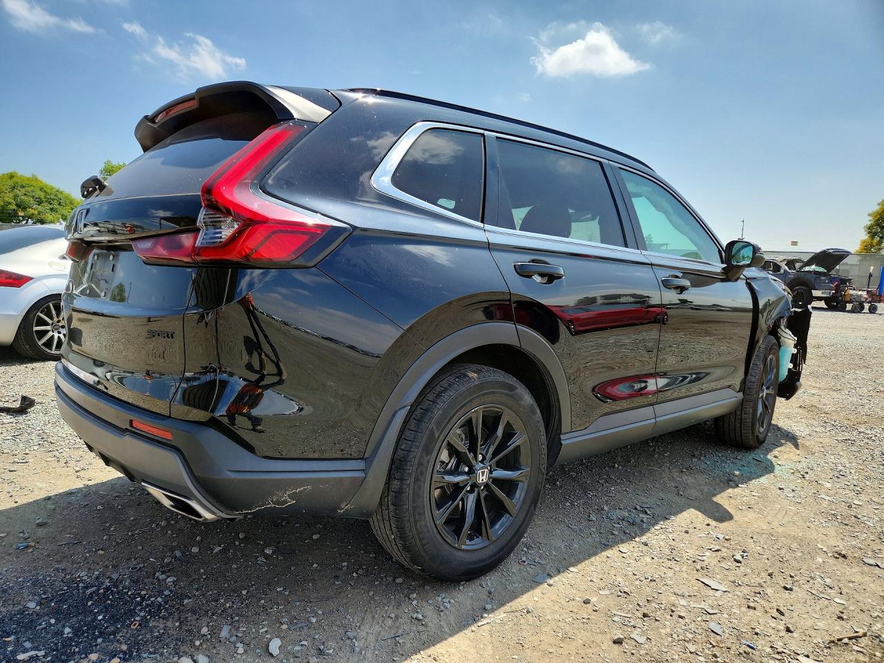 2024 Honda Cr-v Sport Black vin: 2HKRS6H56RH805828
