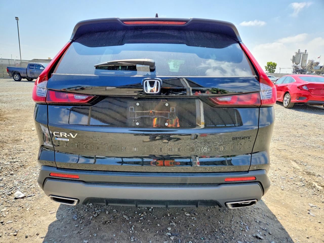 2024 Honda Cr-v Sport Black vin: 2HKRS6H56RH805828