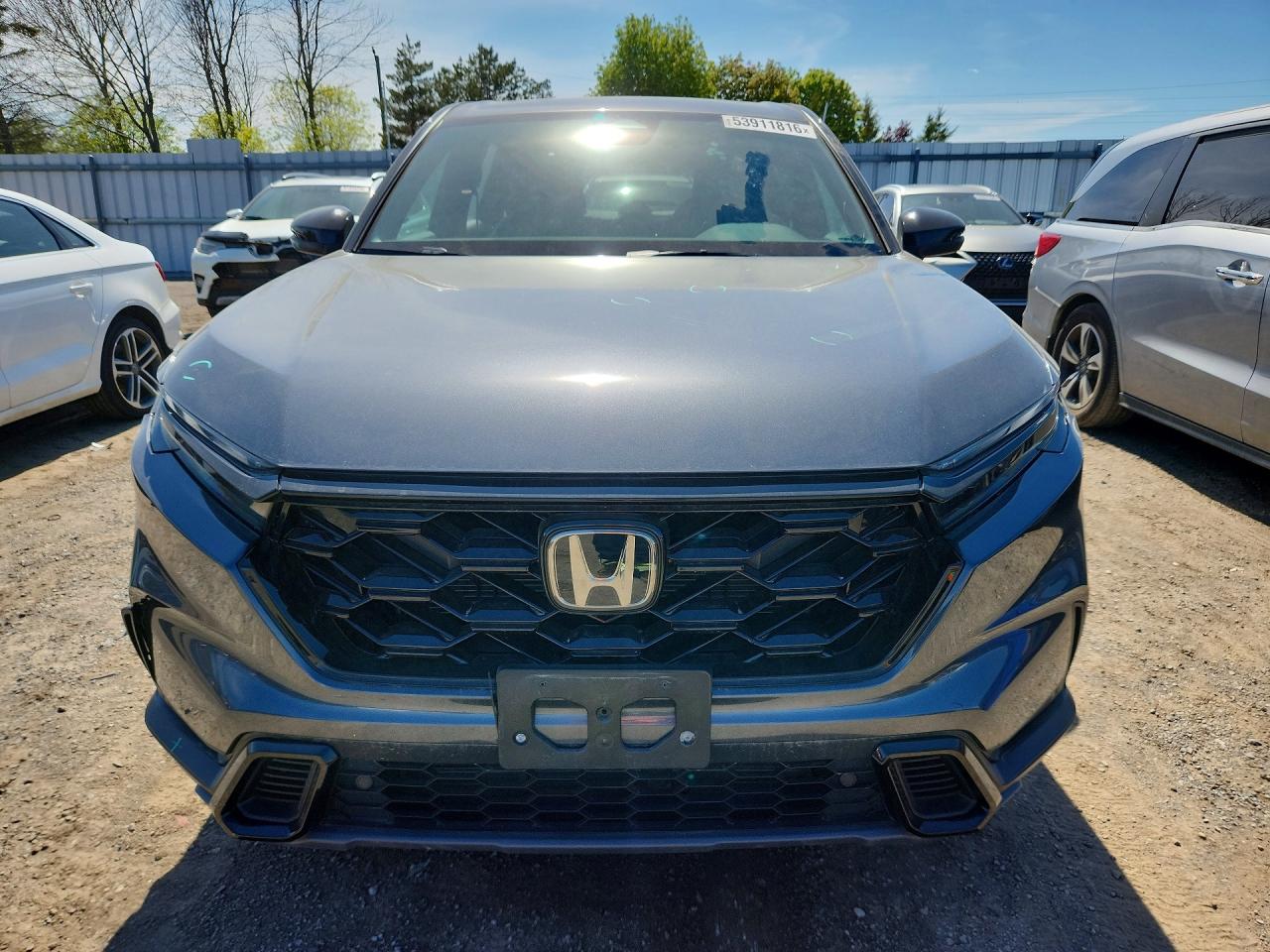 2024 Honda Cr-v Exl Blue vin: 2HKRS6H73RH218181