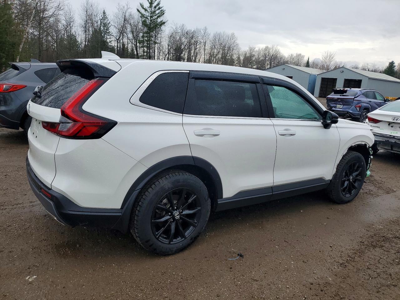 2025 Honda Cr-v Exl White vin: 2HKRS6H79SH227764