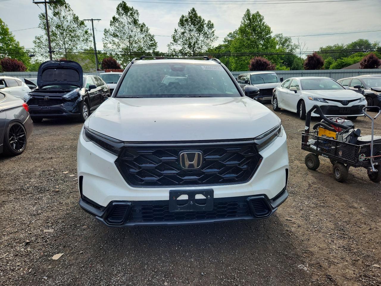 2024 Honda Cr-v Sport-l Белый vin: 2HKRS6H87RH803290