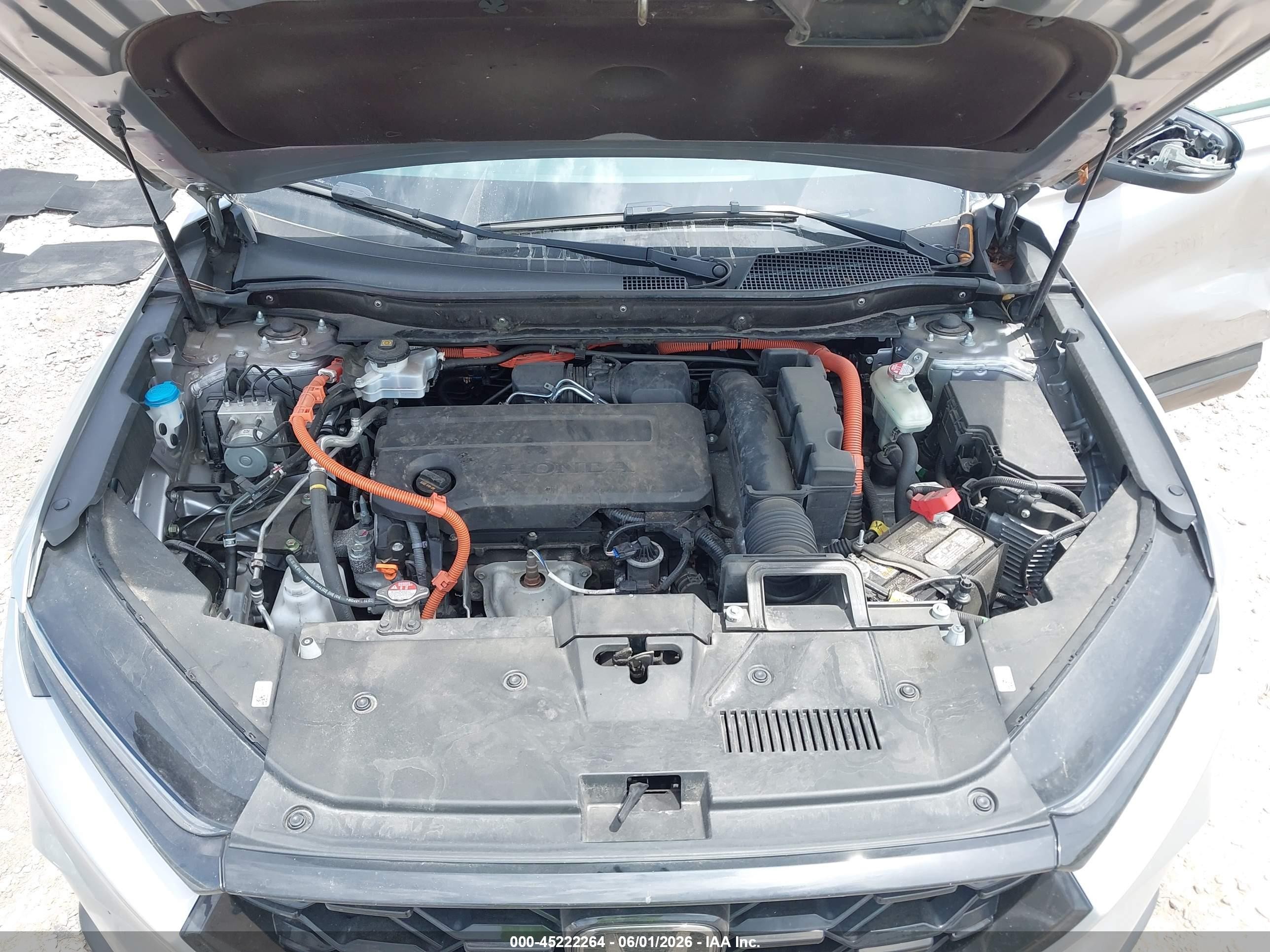 2023 Honda Cr-v Hybrid Sport Touring Серебряный vin: 2HKRS6H90PH807333