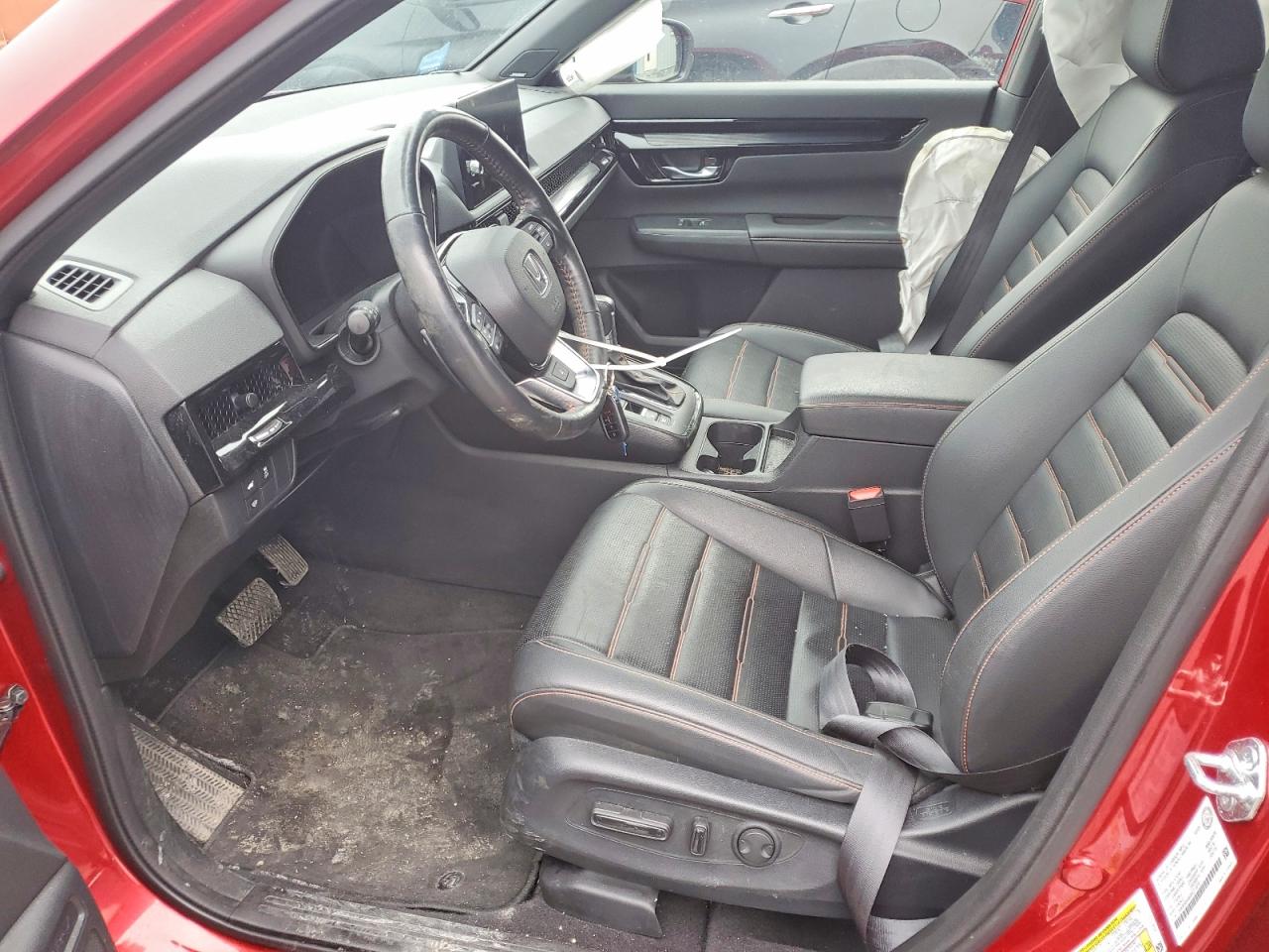2024 Honda Cr-v Sport Touring Red vin: 2HKRS6H95RH211878