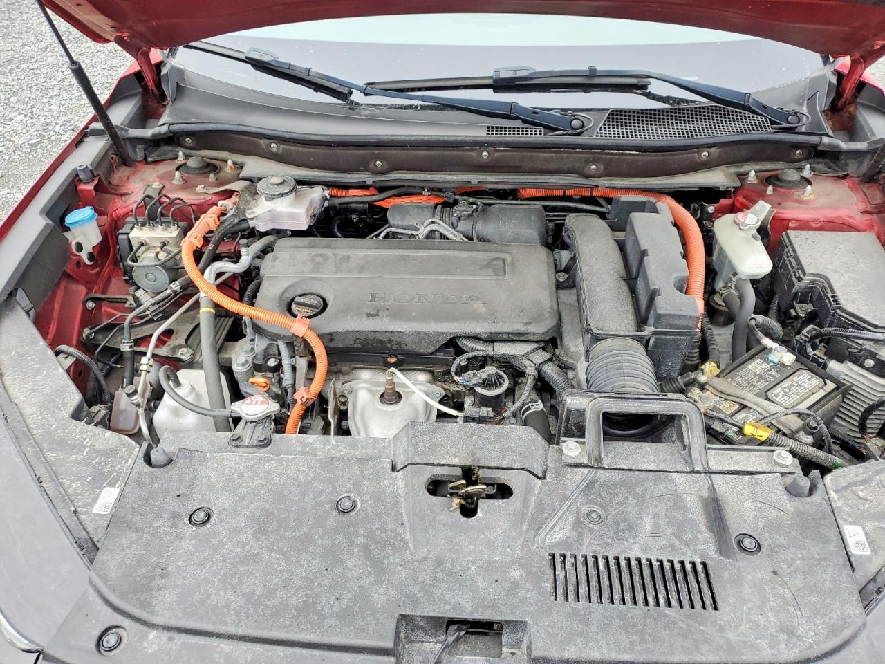 2024 Honda Cr-v Sport Touring Red vin: 2HKRS6H95RH211878