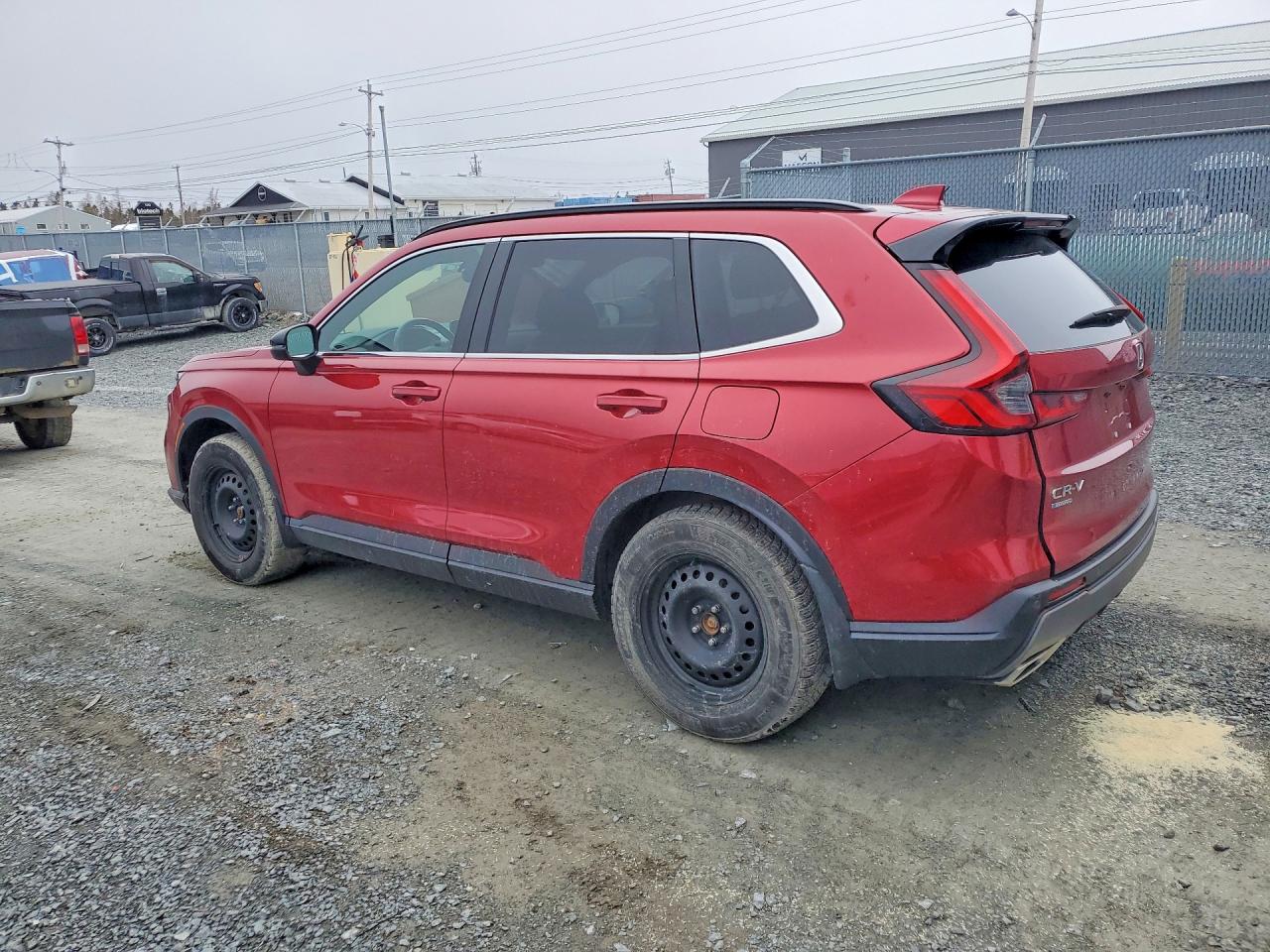 2024 Honda Cr-v Sport Touring Red vin: 2HKRS6H95RH211878