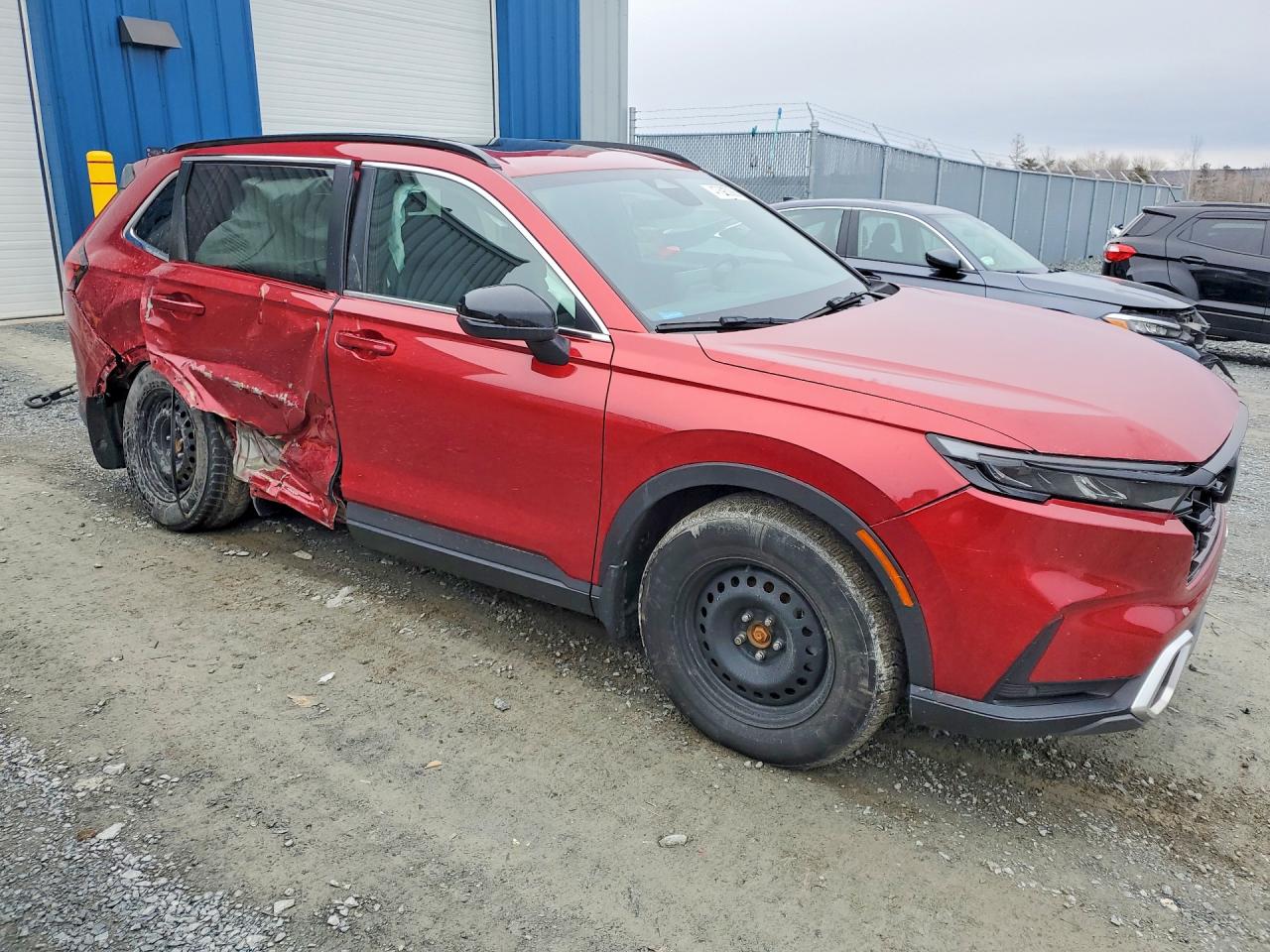 2024 Honda Cr-v Sport Touring Red vin: 2HKRS6H95RH211878