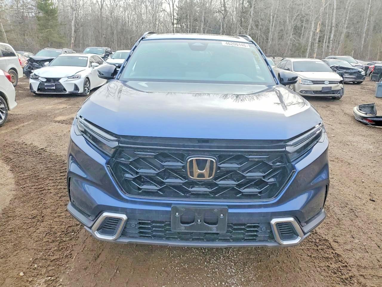 2024 Honda Cr-v Sport Touring Blue vin: 2HKRS6H97RH205371