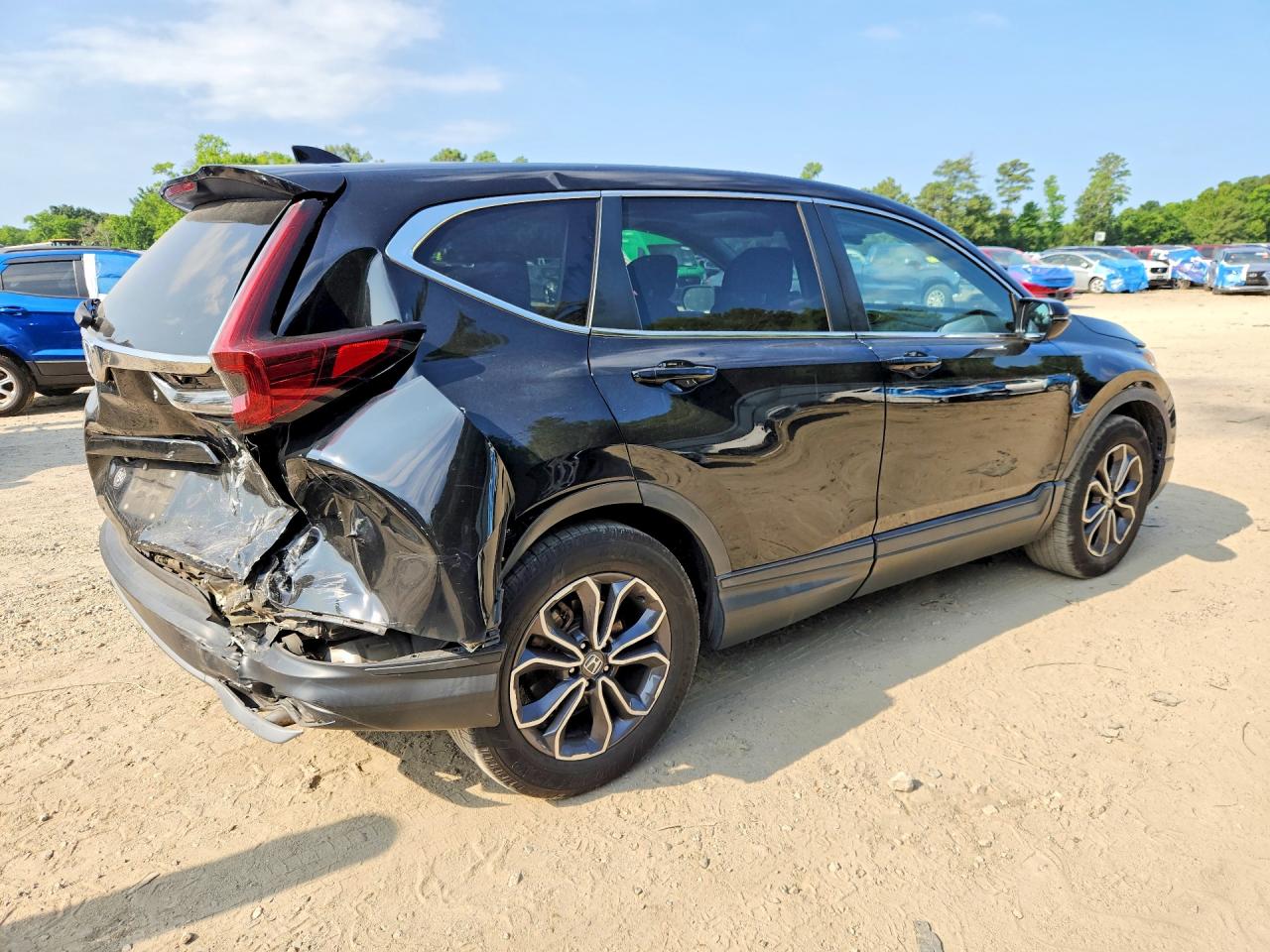 2021 Honda Cr-v Ex Black vin: 2HKRW1H51MH416093