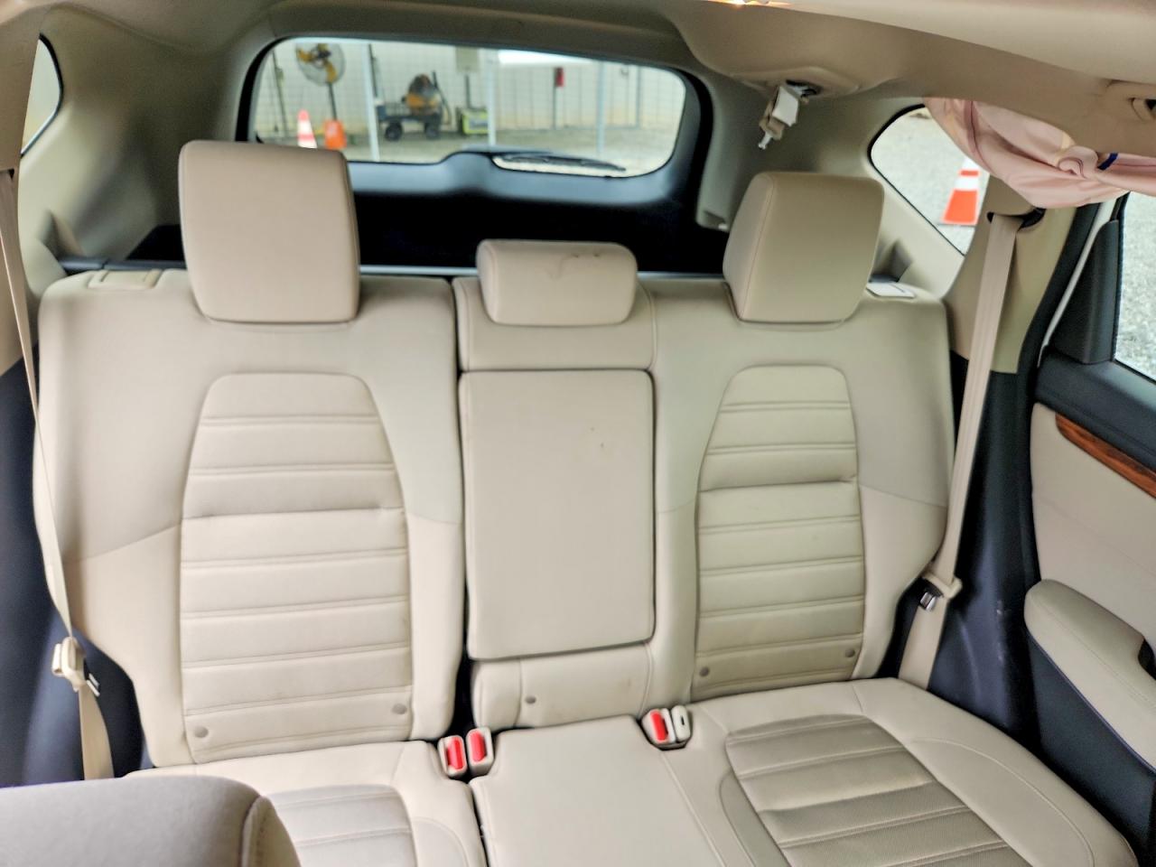 2017 Honda Cr-v Ex White vin: 2HKRW1H52HH507654