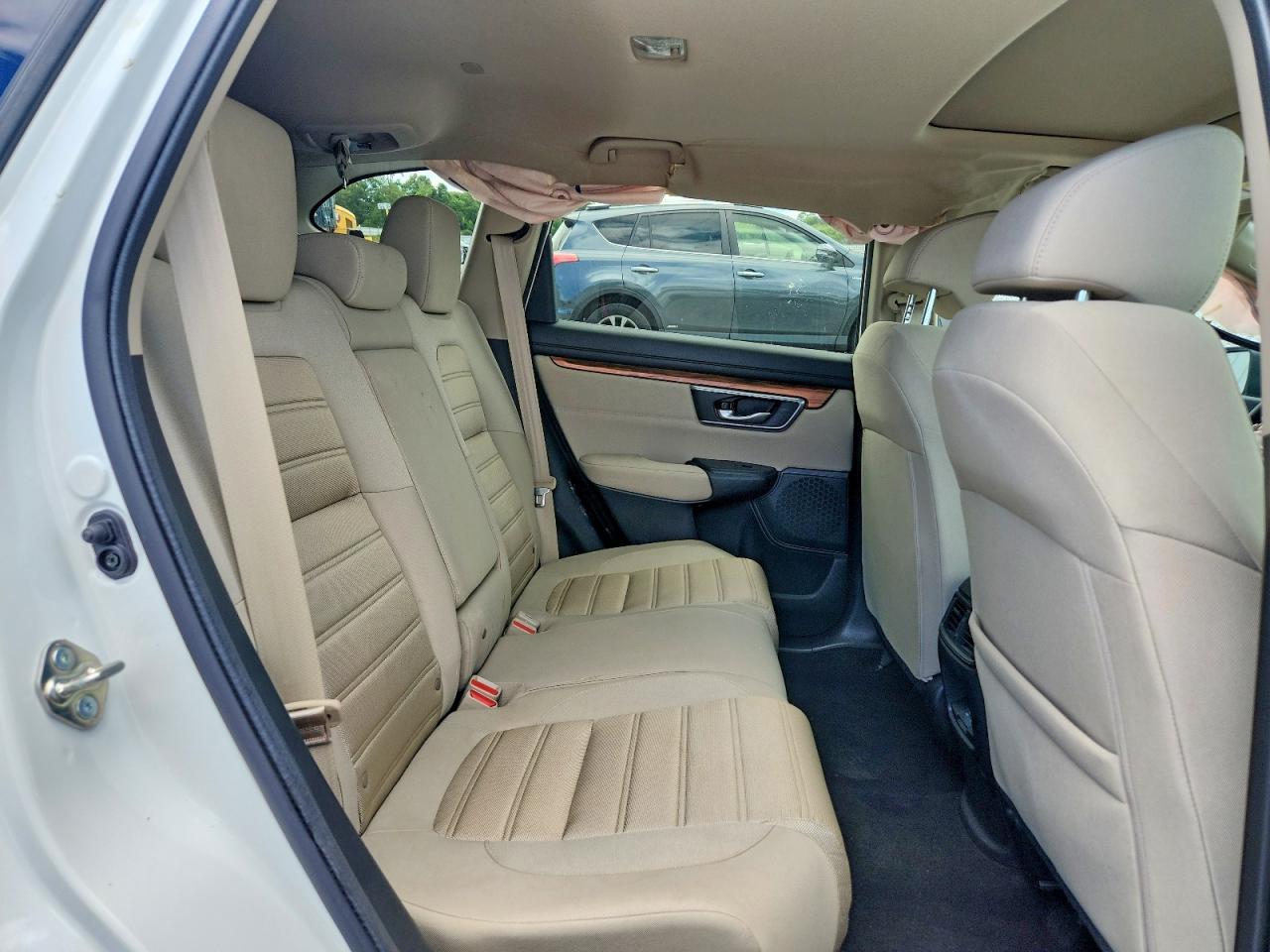 2017 Honda Cr-v Ex White vin: 2HKRW1H52HH507654
