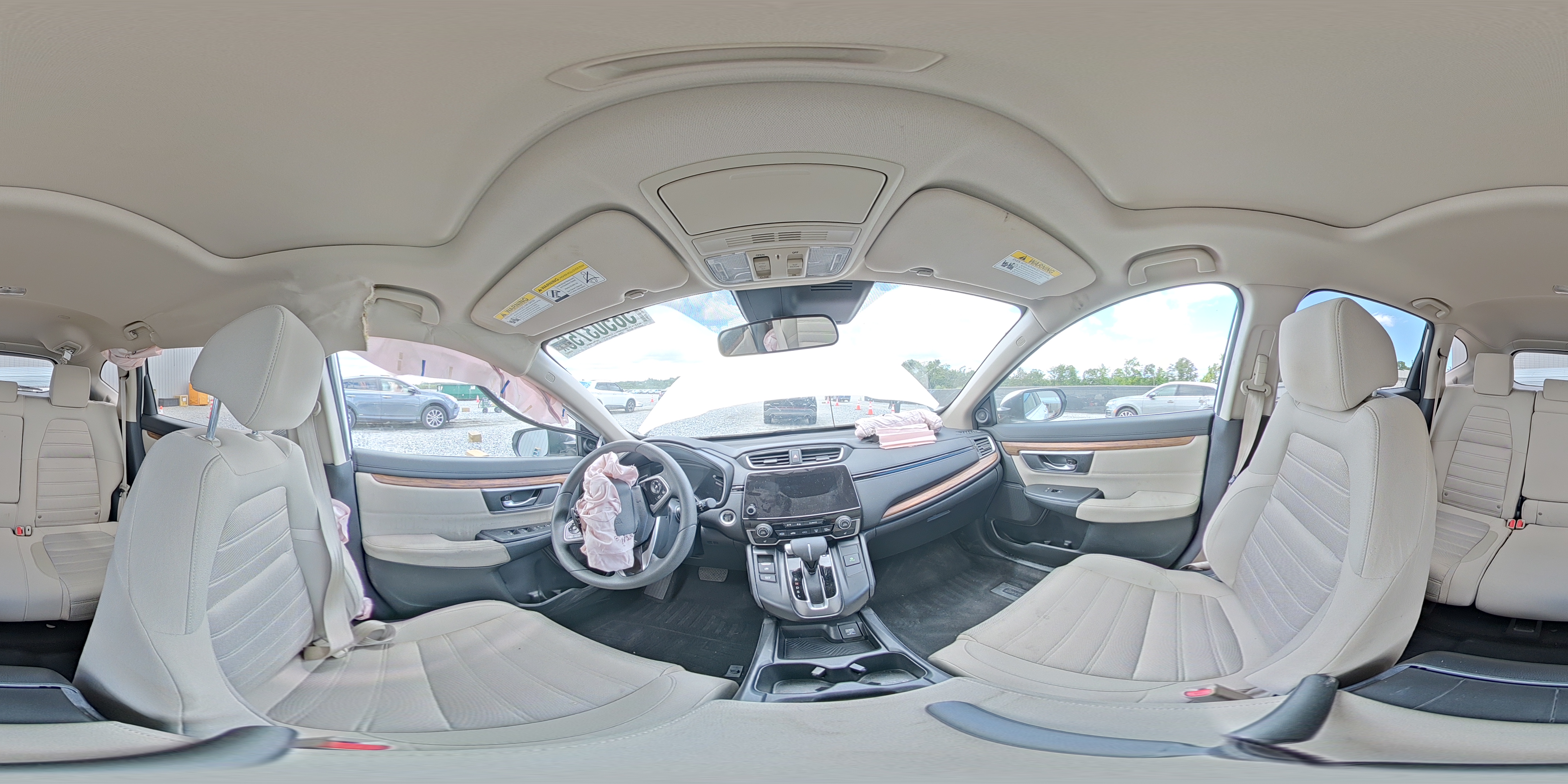 2017 Honda Cr-v Ex White vin: 2HKRW1H52HH507654