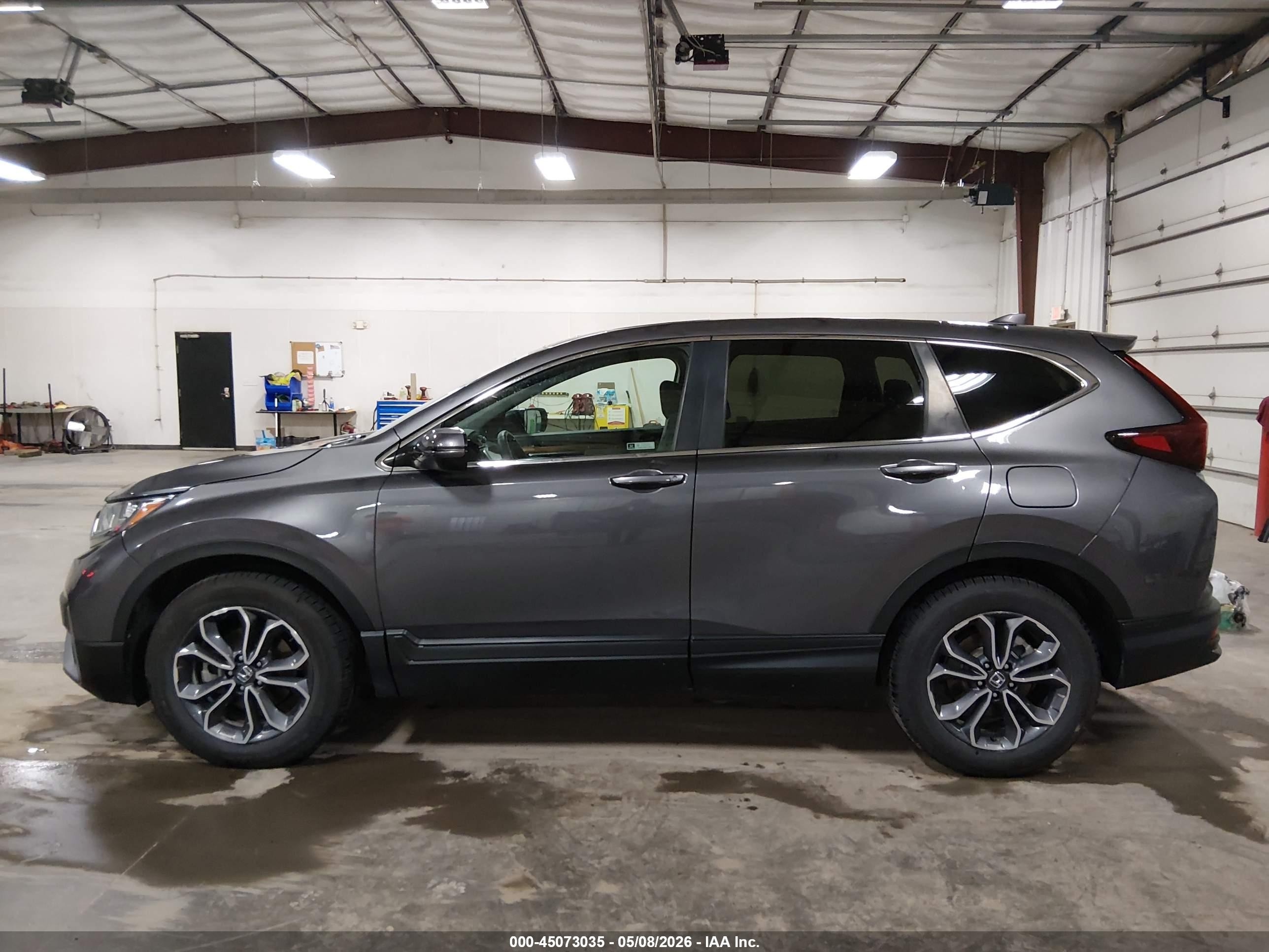 2022 Honda Cr-v 2wd Ex Серый vin: 2HKRW1H57NH408839