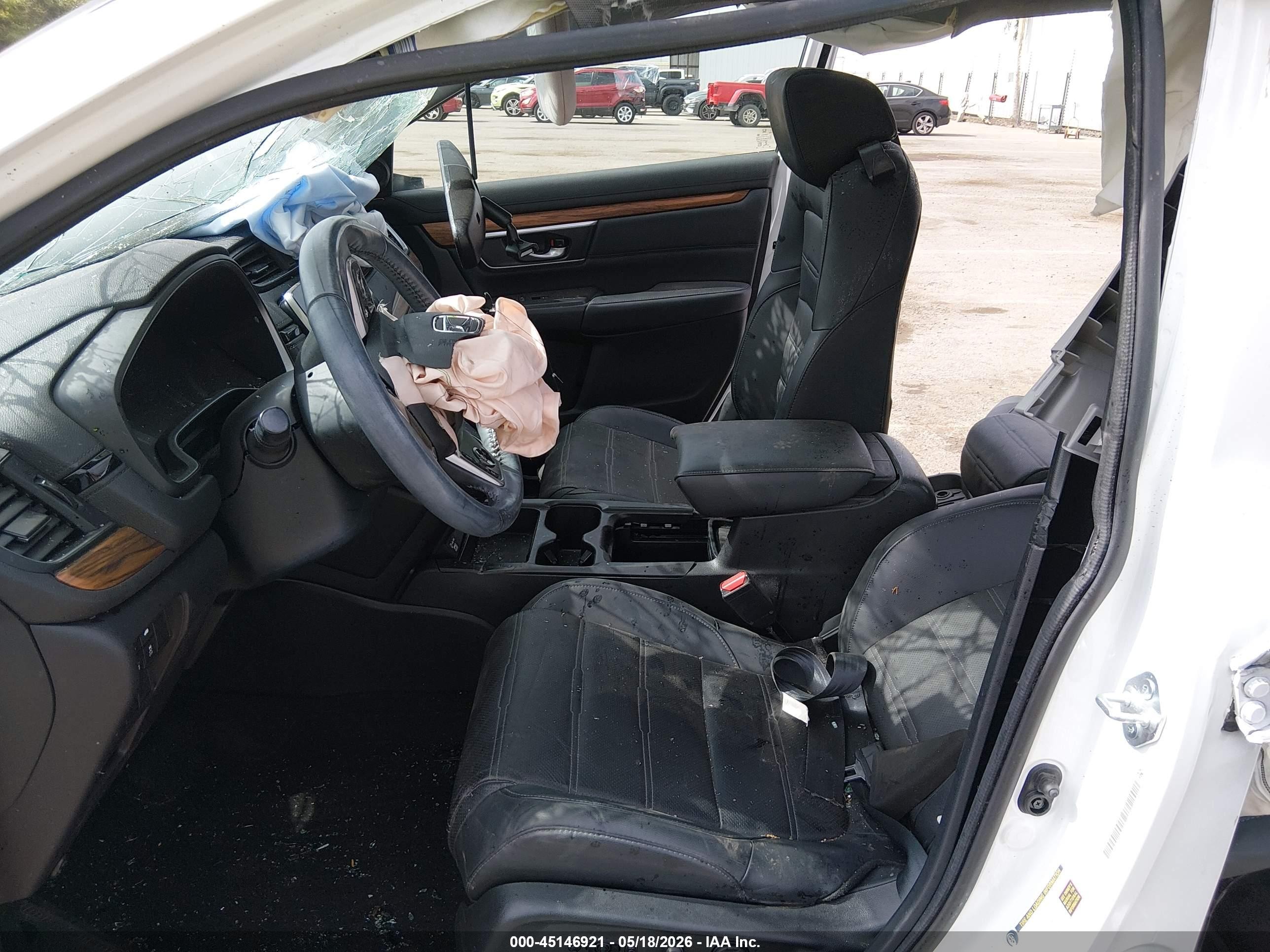 2021 Honda Cr-v 2wd Ex-l White vin: 2HKRW1H80MH405189