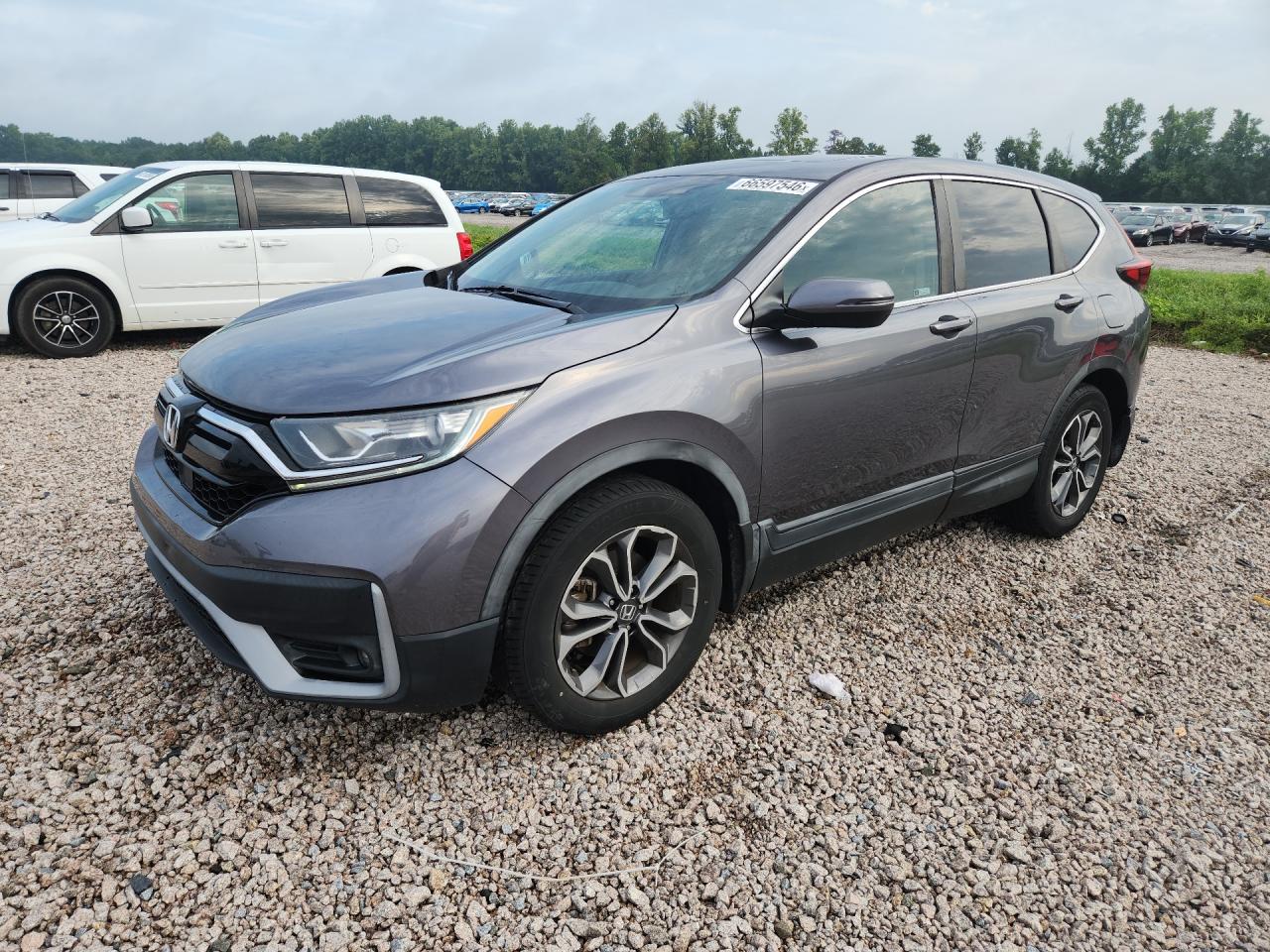 2021 Honda Cr-v Exl Серый vin: 2HKRW1H80MH414720