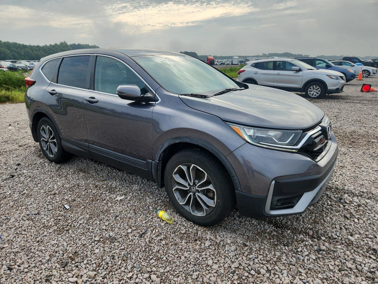 2021 Honda Cr-v Exl Серый vin: 2HKRW1H80MH414720