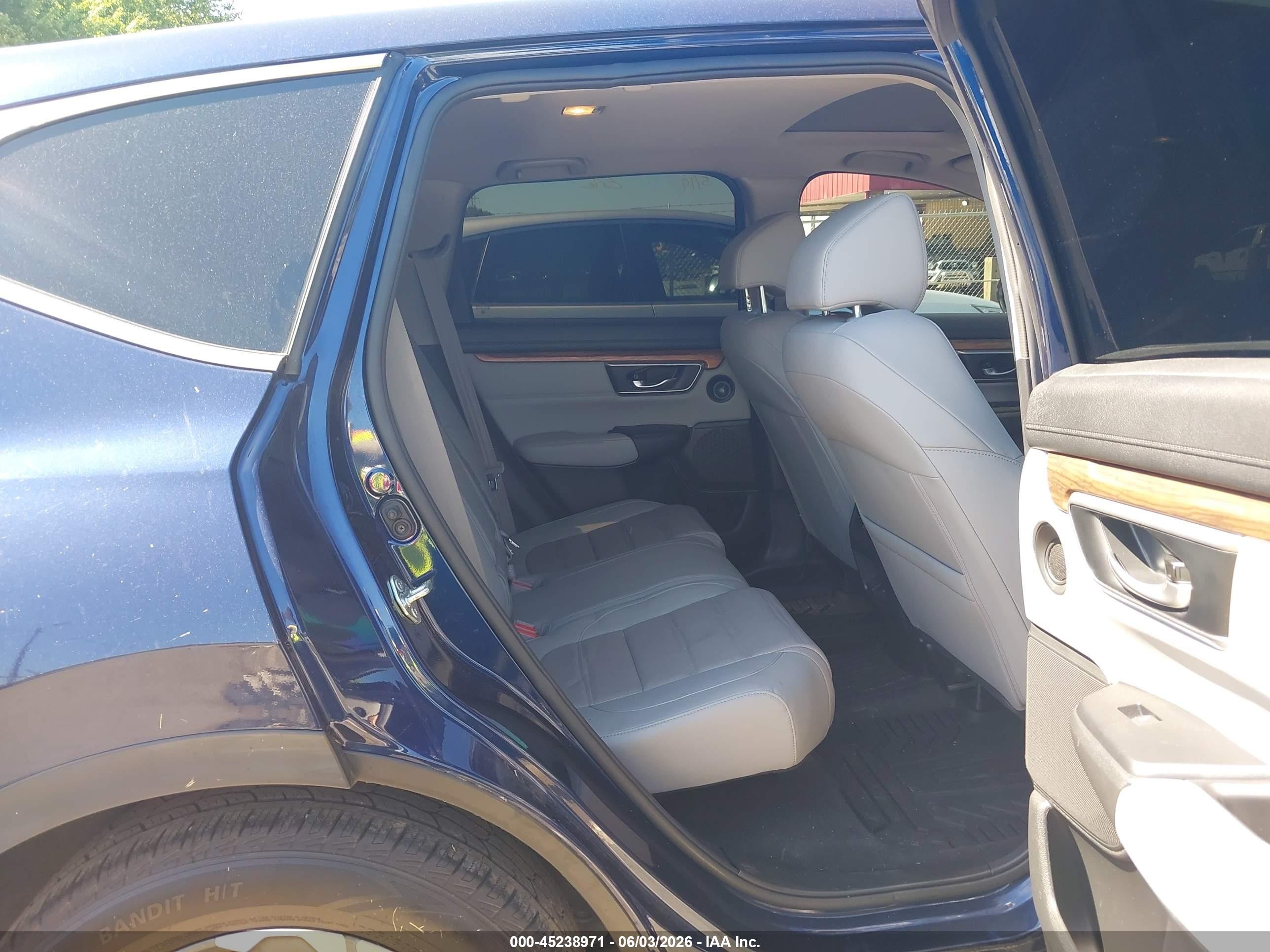 2019 Honda Cr-v Ex-l Blue vin: 2HKRW1H86KH504516